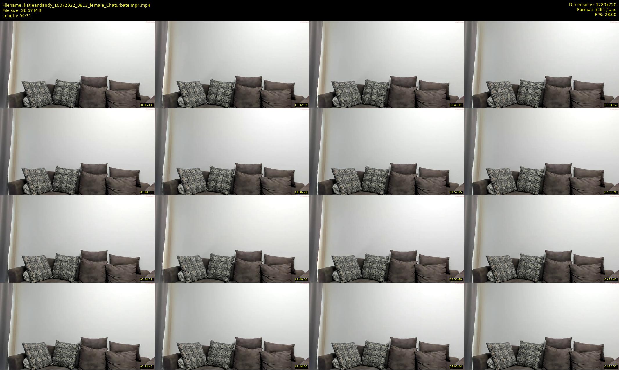 katieandandy — 5 minute Chaturbate female cam show recording, 720p, Jul 10, 2022