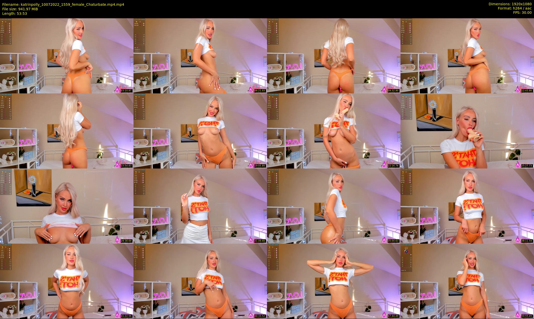 katrinpolly — 54 minute Chaturbate couple cam show recording, 1080p, Jul 10, 2022