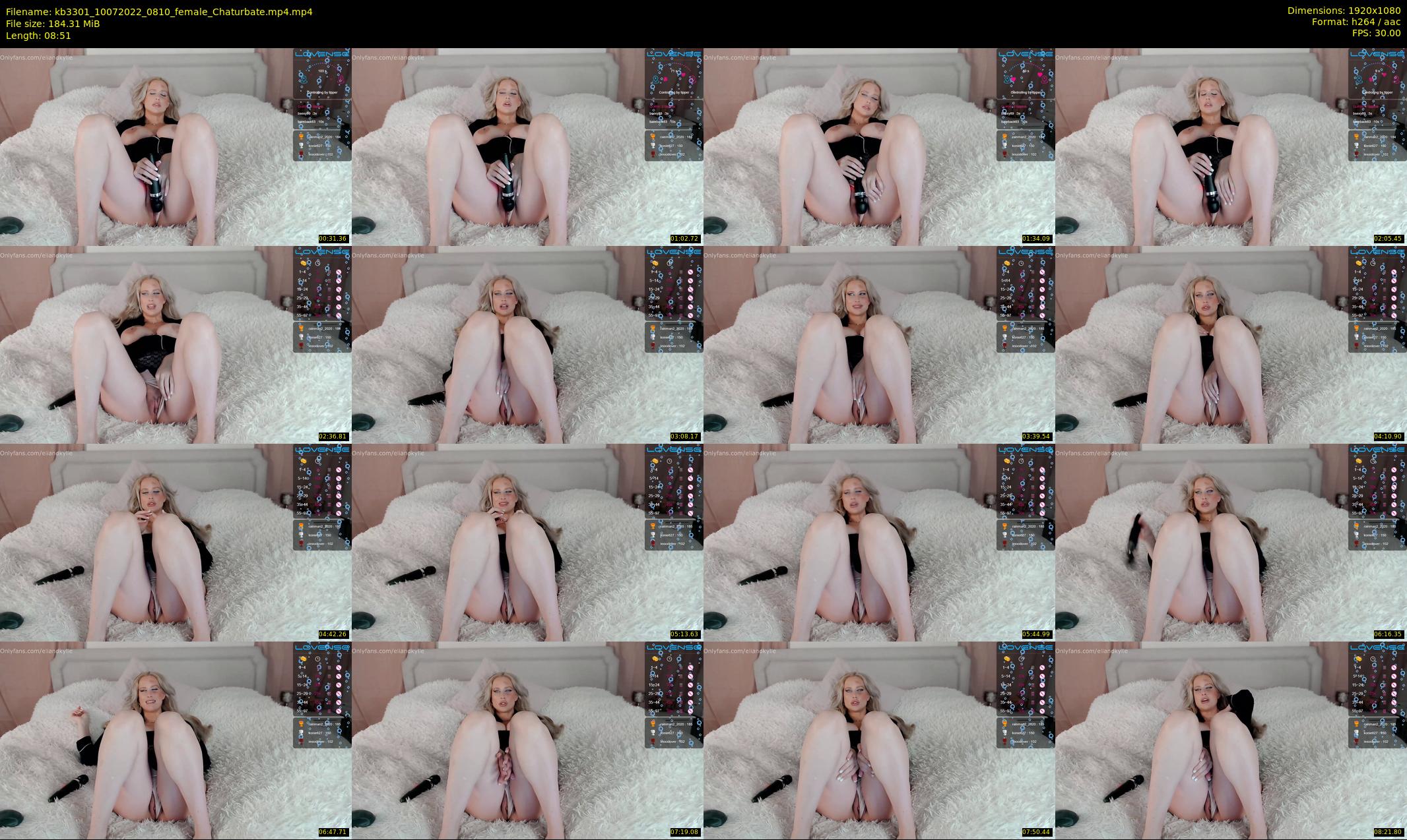 kb3301 — 9 minute Chaturbate couple cam show recording, 1080p, Jul 10, 2022