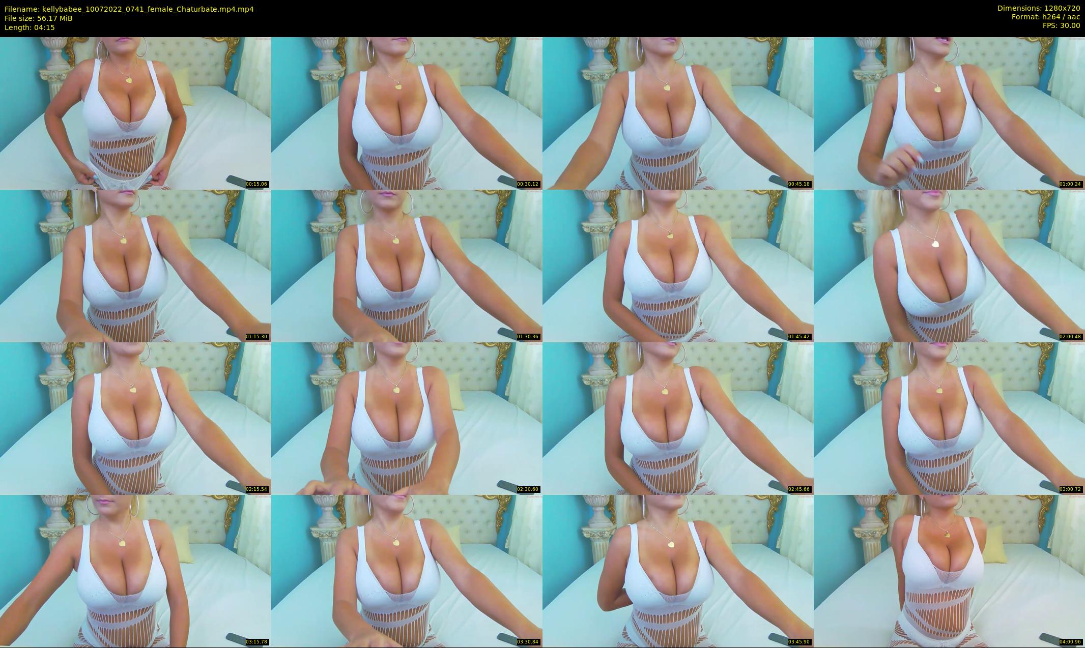 kellybabee — 5 minute Chaturbate female cam show recording, 720p, Jul 10, 2022