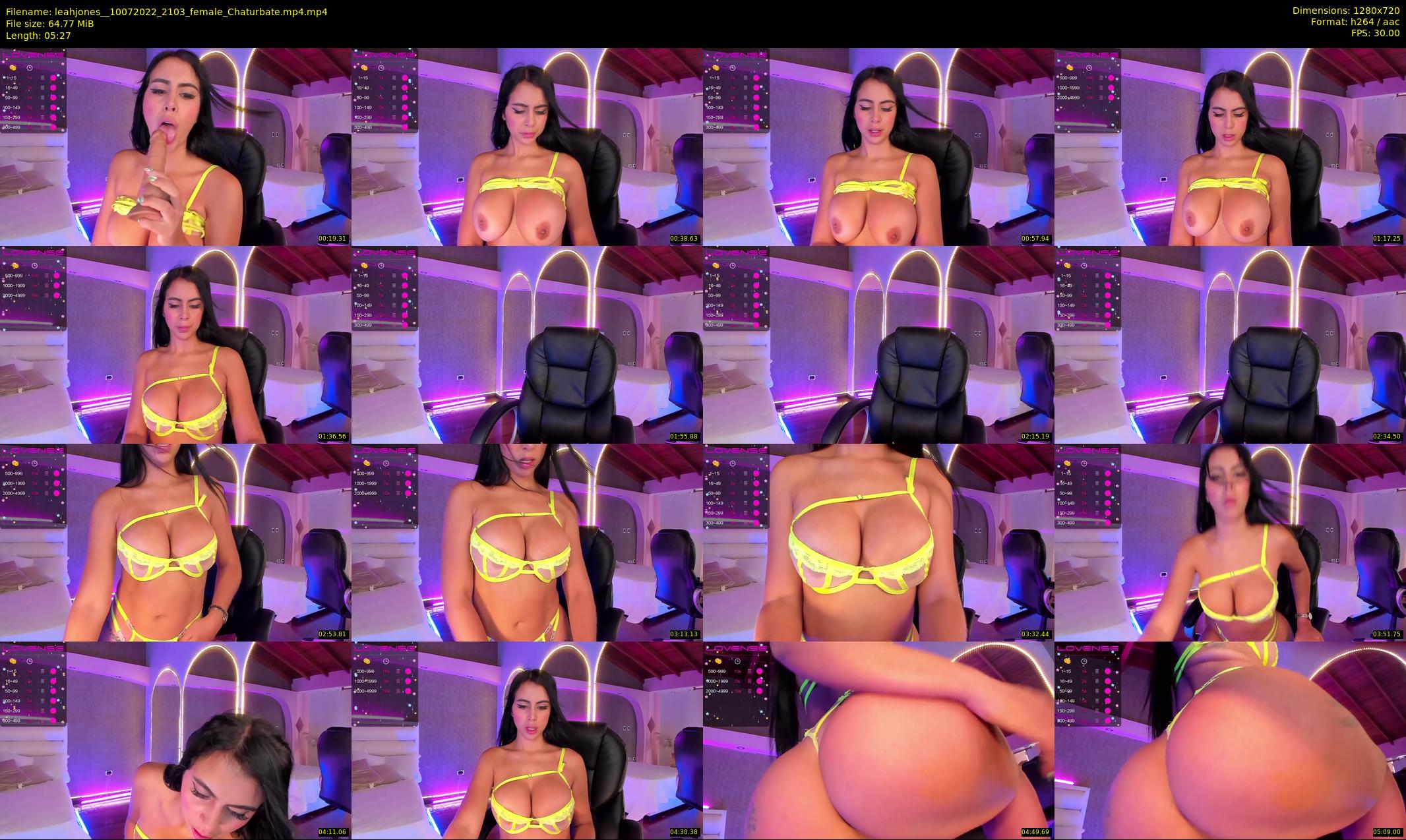 leahjones_ — 6 minute Chaturbate female cam show recording, 720p, Jul 10, 2022