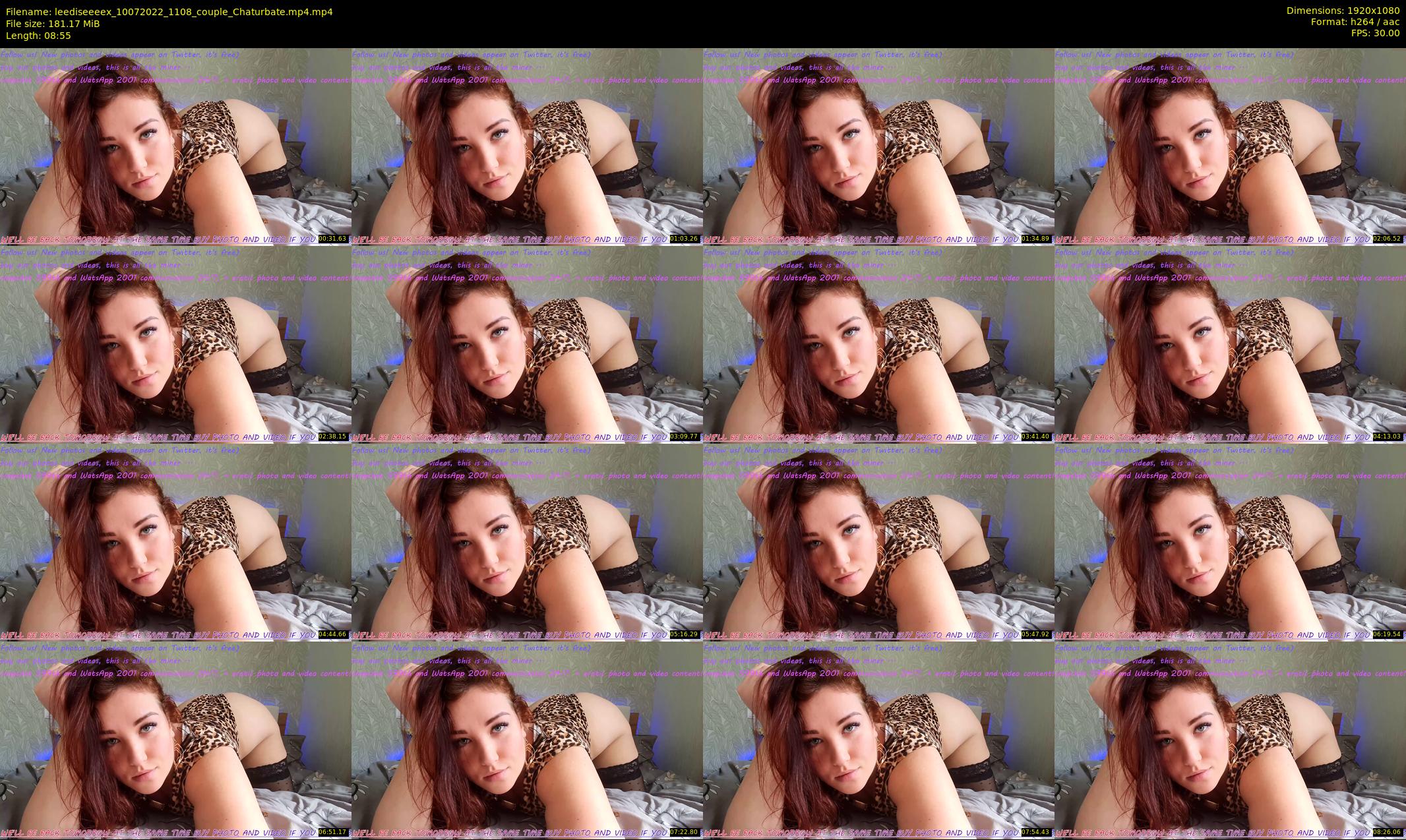 leediseeeex — 9 minute Chaturbate female cam show recording, 1080p, Jul 10, 2022