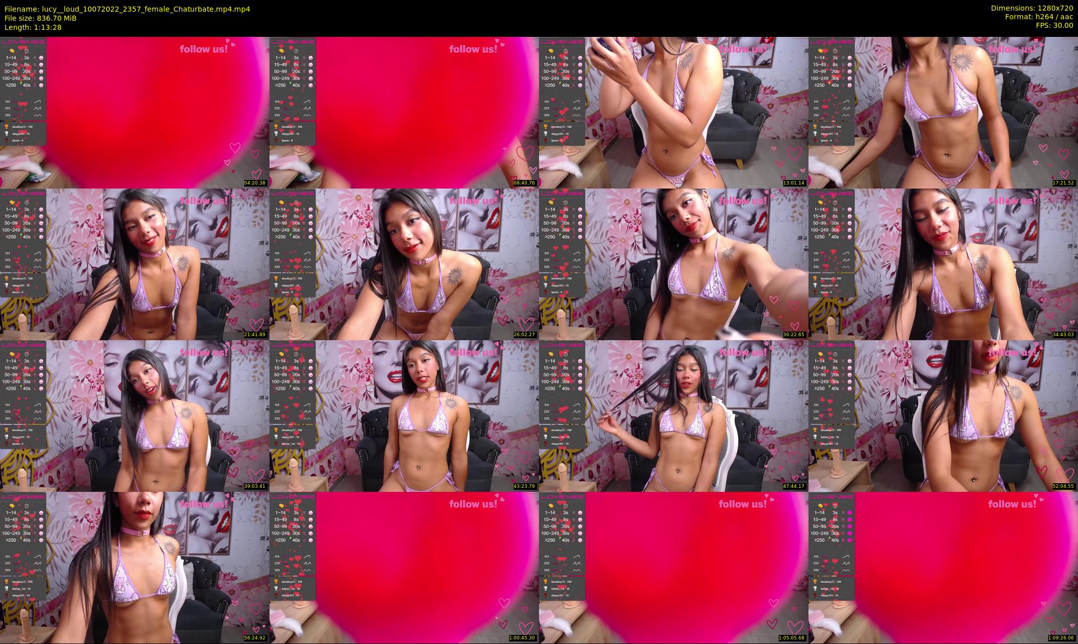 lucy__loud — 74 minute Chaturbate female cam show recording, 720p, Jul 10, 2022