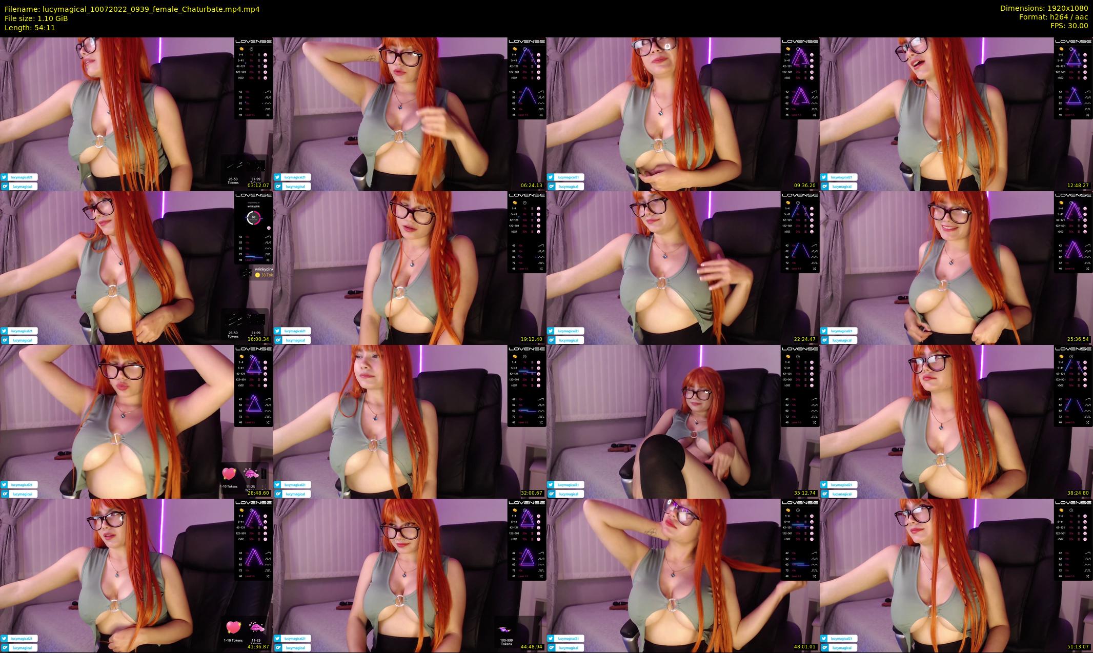 lucymagical — 55 minute Chaturbate female cam show recording, 1080p, Jul 10, 2022