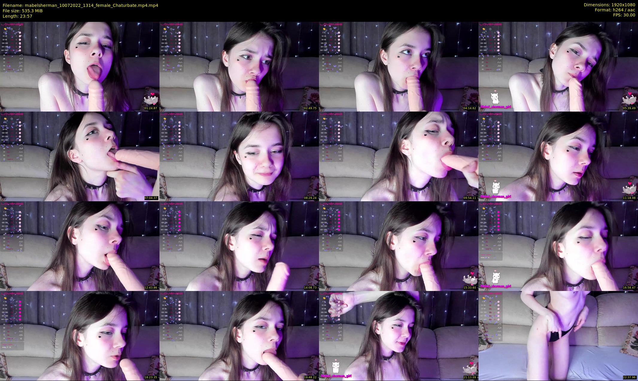 mabelsherman — 24 minute Chaturbate couple cam show recording, 1080p, Jul 10, 2022