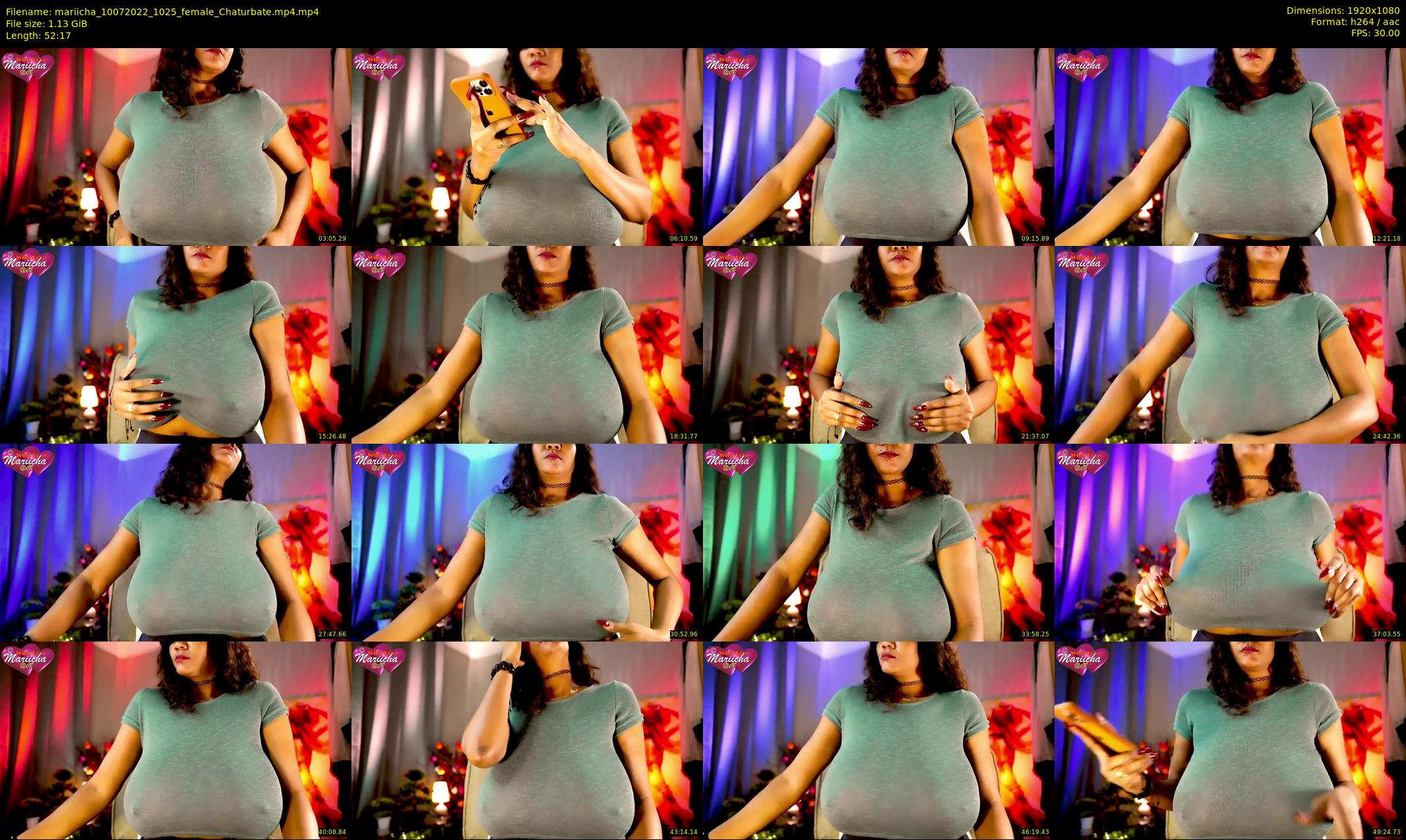 mariicha — 53 minute Chaturbate female cam show recording, 1080p, Jul 10, 2022