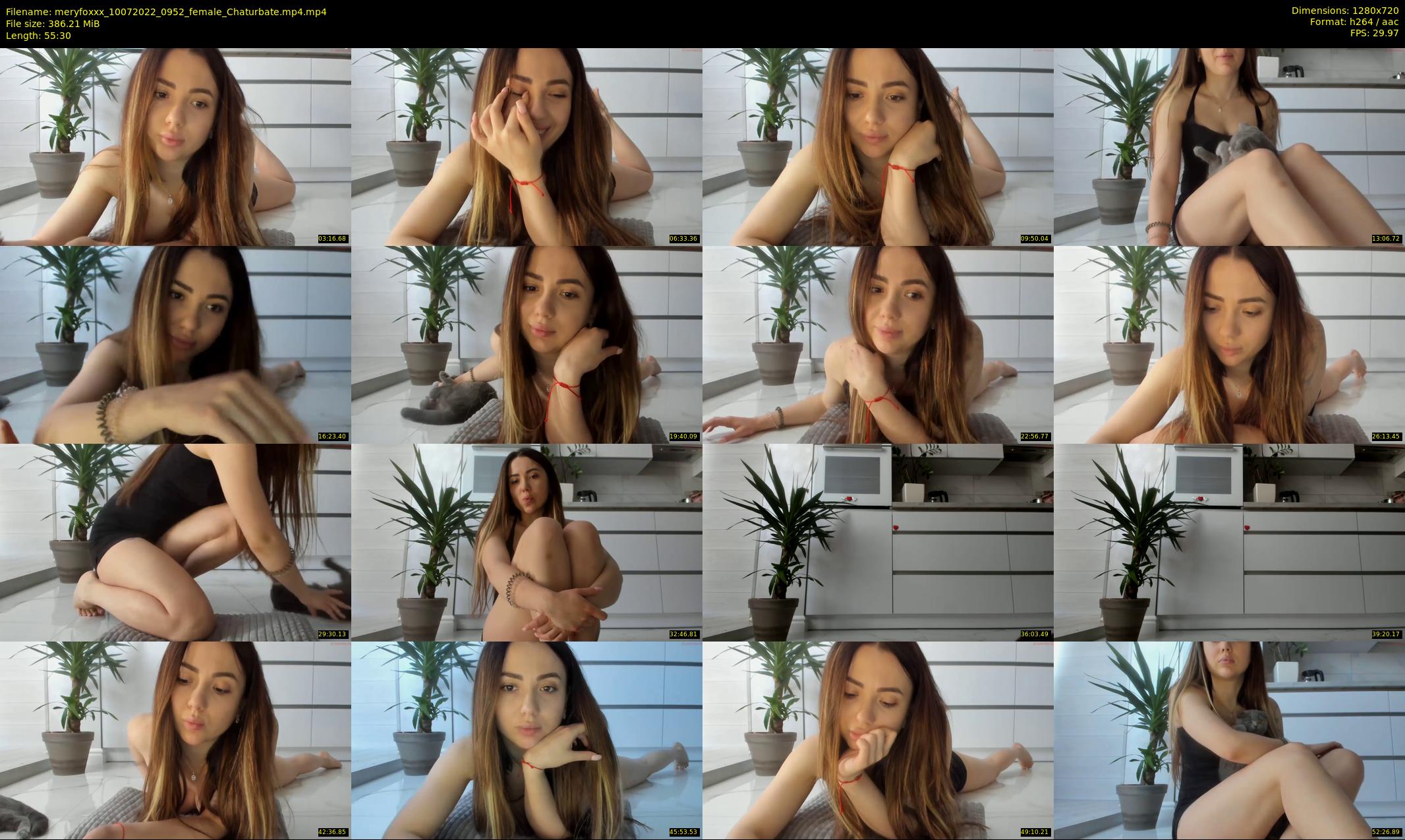 meryfoxxx — 56 minute Chaturbate female cam show recording, 720p, Jul 10, 2022