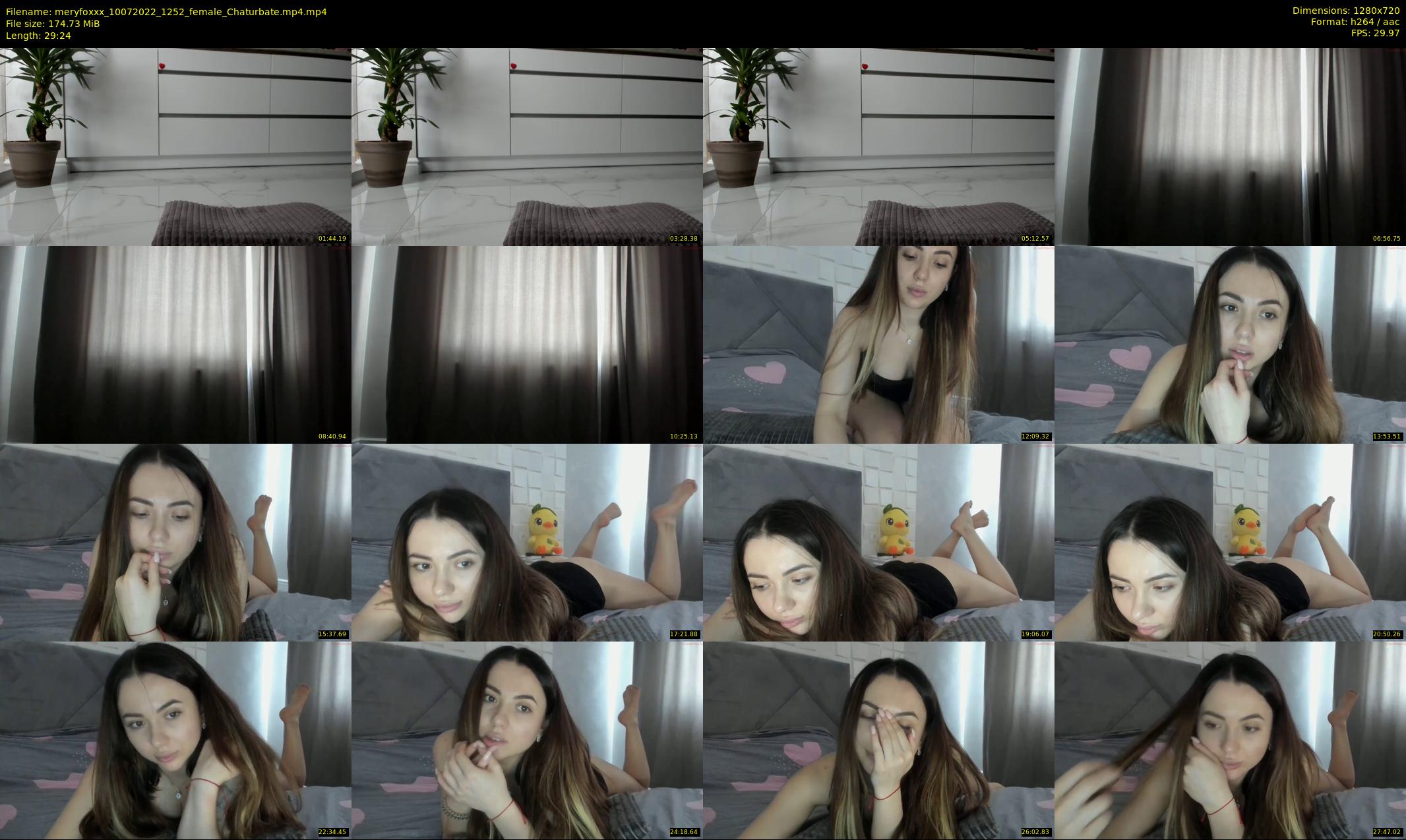 meryfoxxx — 30 minute Chaturbate female cam show recording, 720p, Jul 10, 2022
