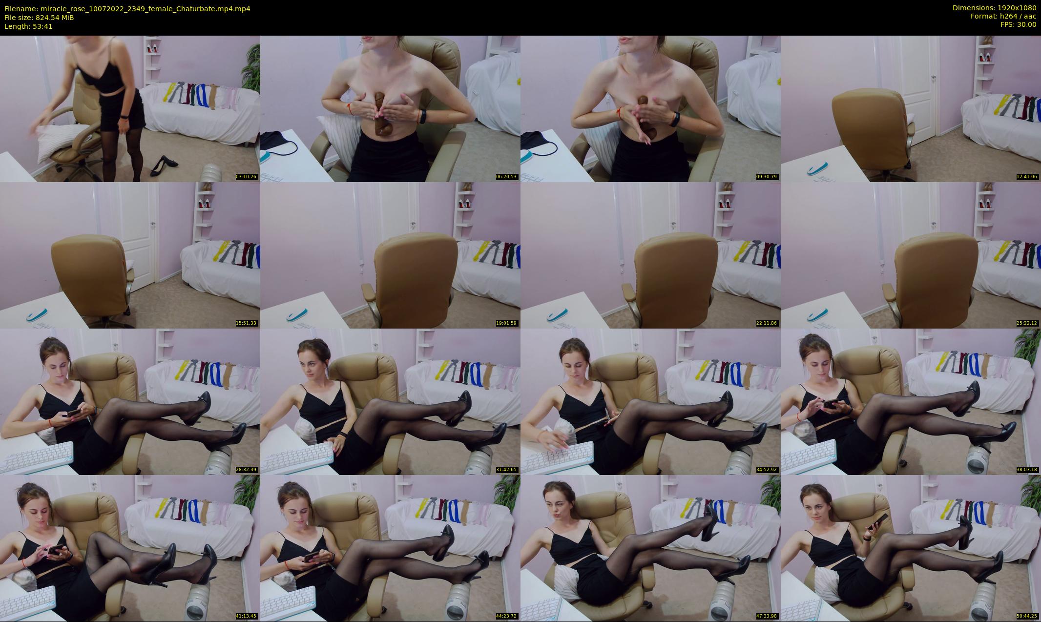 miracle_rose — 54 minute Chaturbate female cam show recording, 1080p, Jul 10, 2022