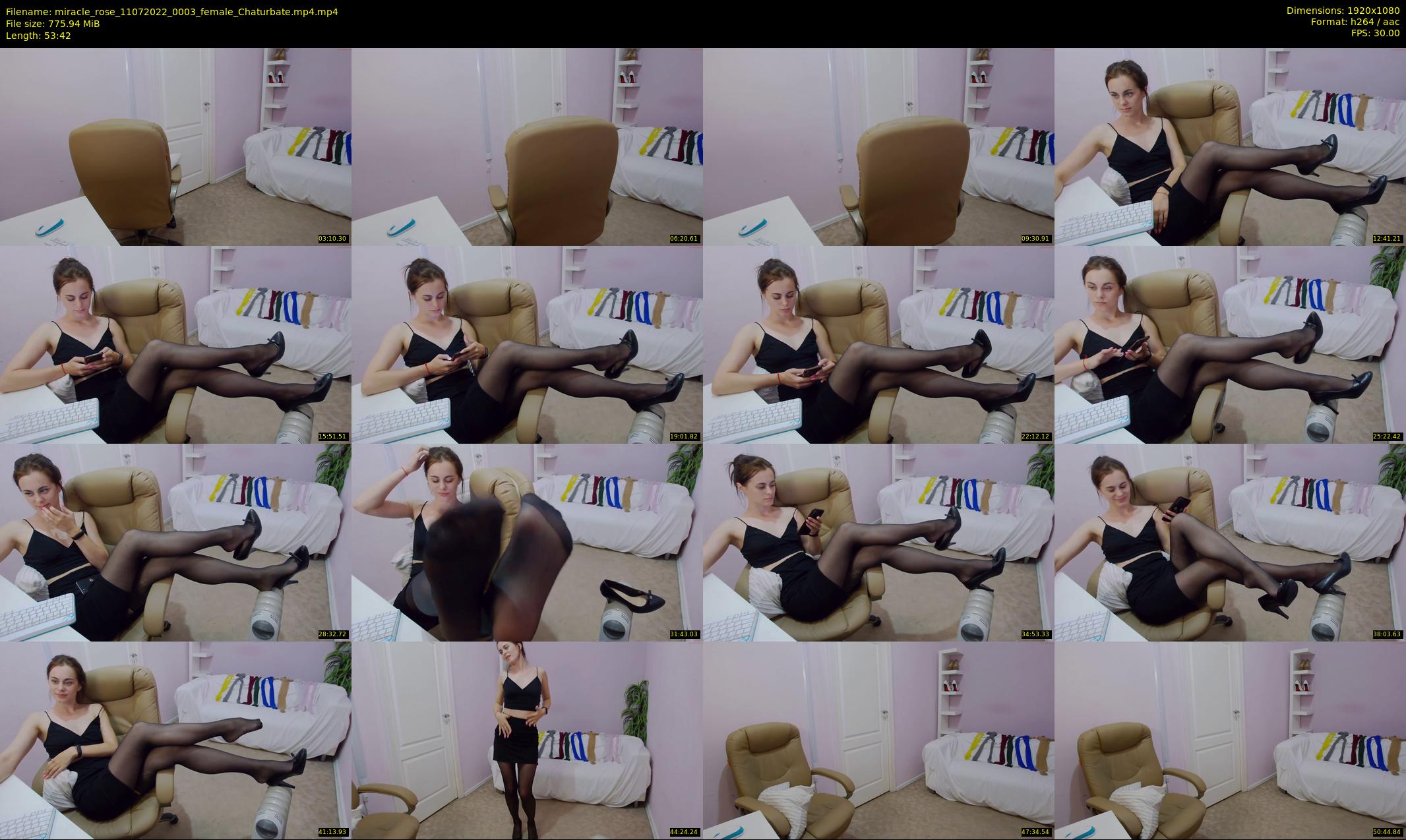 miracle_rose — 54 minute Chaturbate female cam show recording, 1080p, Jul 11, 2022
