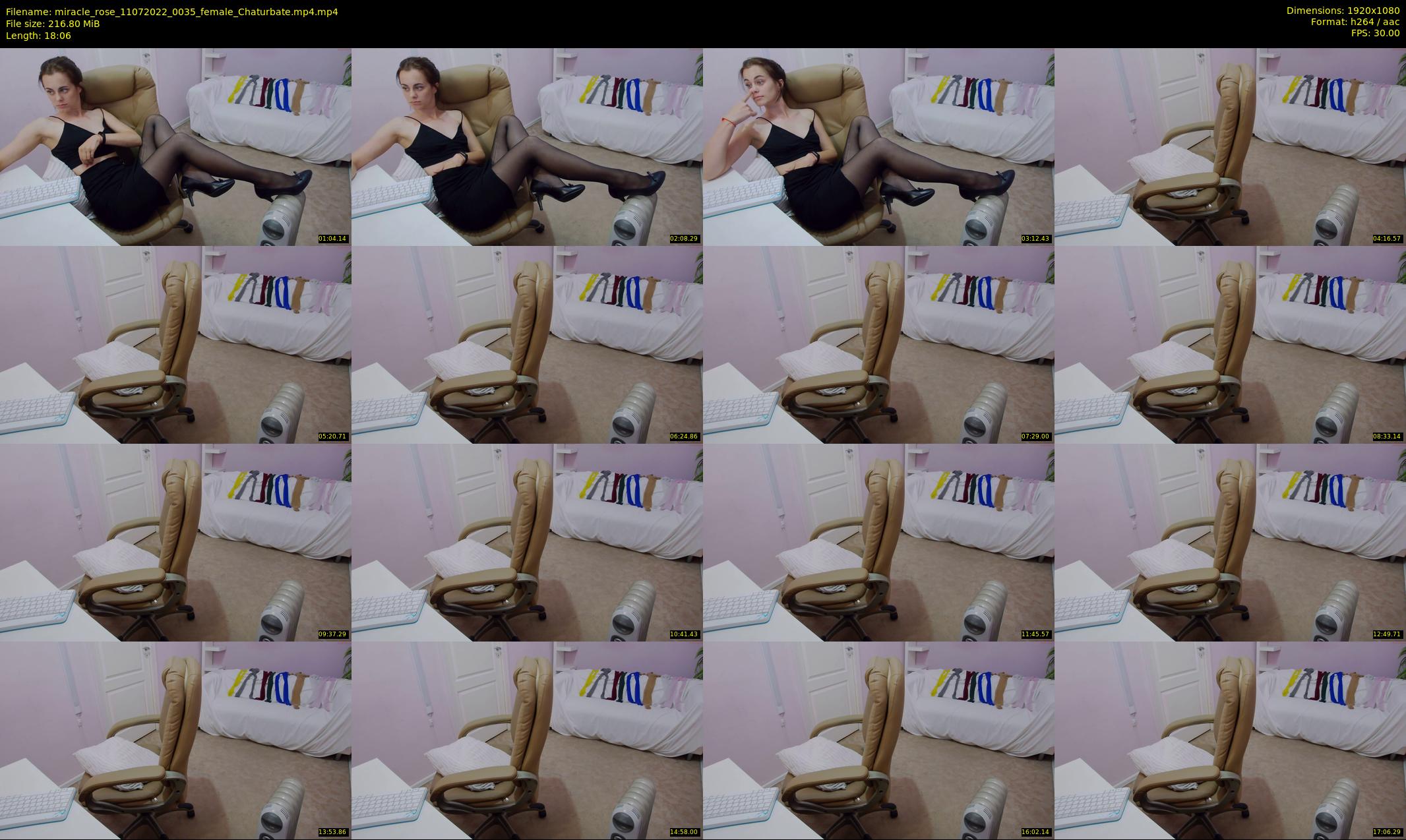 miracle_rose — 19 minute Chaturbate female cam show recording, 1080p, Jul 11, 2022