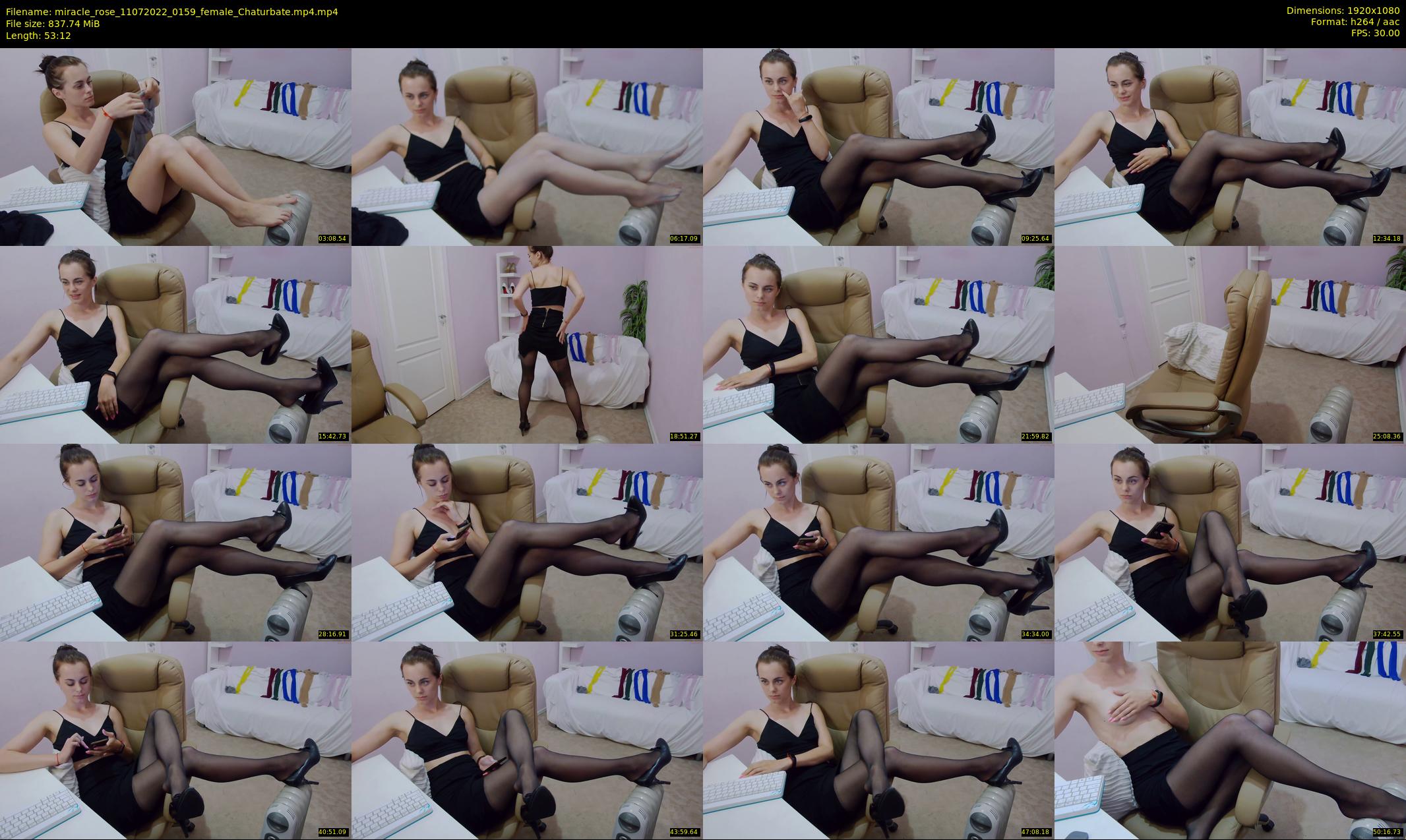 miracle_rose — 54 minute Chaturbate female cam show recording, 1080p, Jul 11, 2022