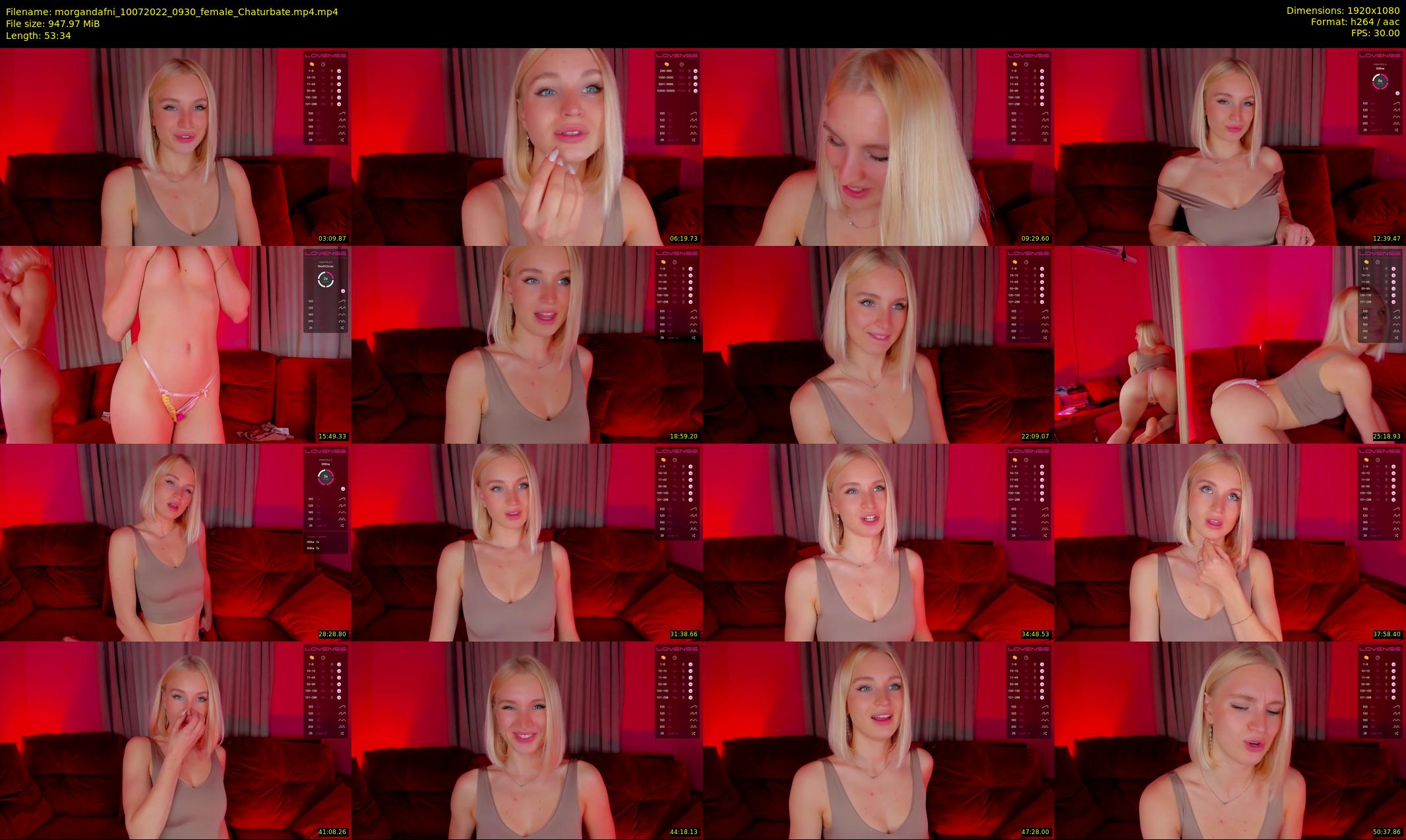 morgandafni — 54 minute Chaturbate couple cam show recording, 1080p, Jul 10, 2022