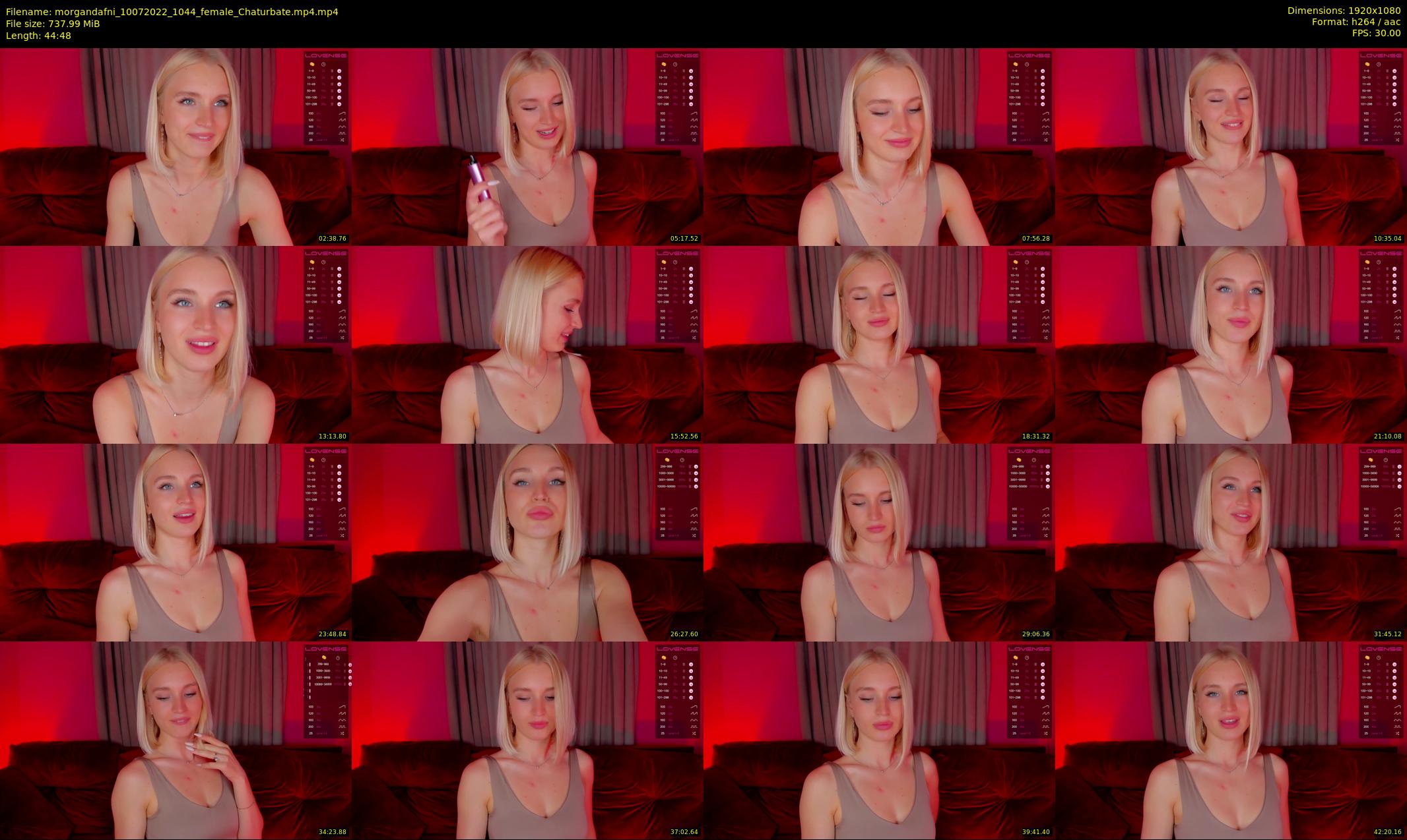 morgandafni — 45 minute Chaturbate couple cam show recording, 1080p, Jul 10, 2022
