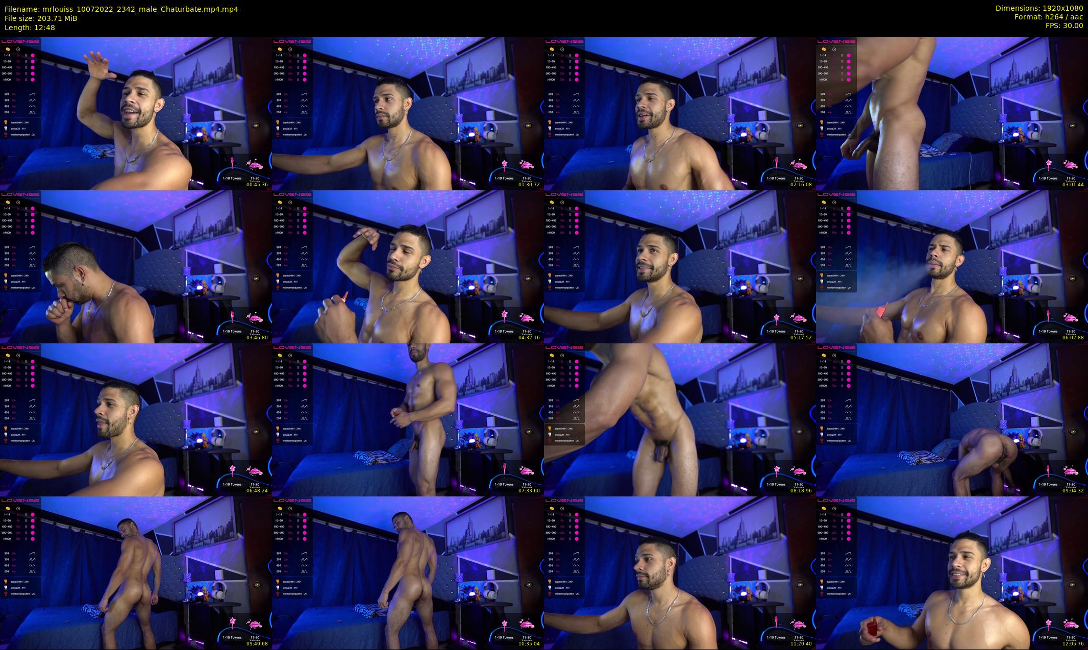 mrlouiss — 13 minute Chaturbate male cam show recording, 1080p, Jul 10, 2022