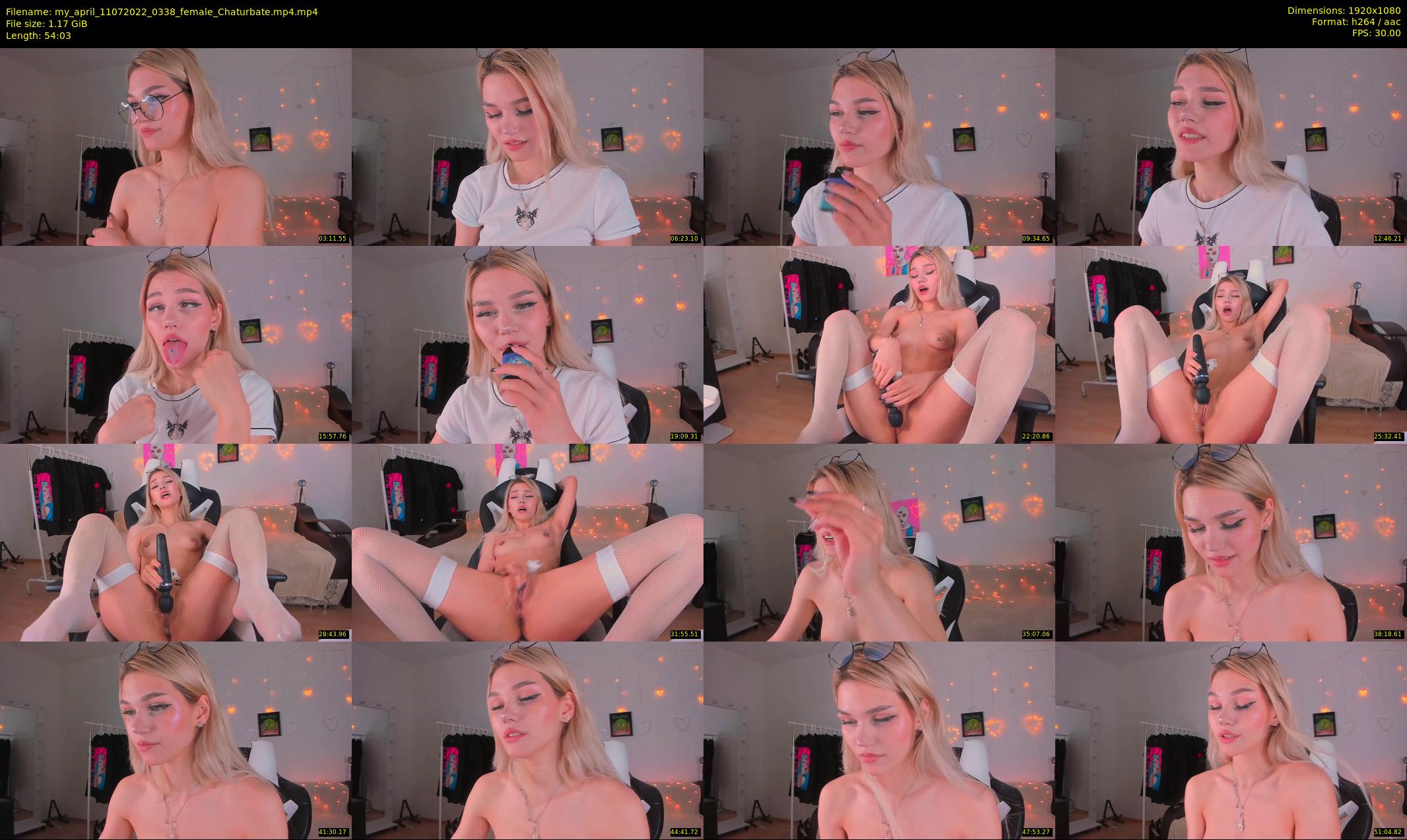 my_april — 55 minute Chaturbate female cam show recording, 1080p, Jul 11, 2022