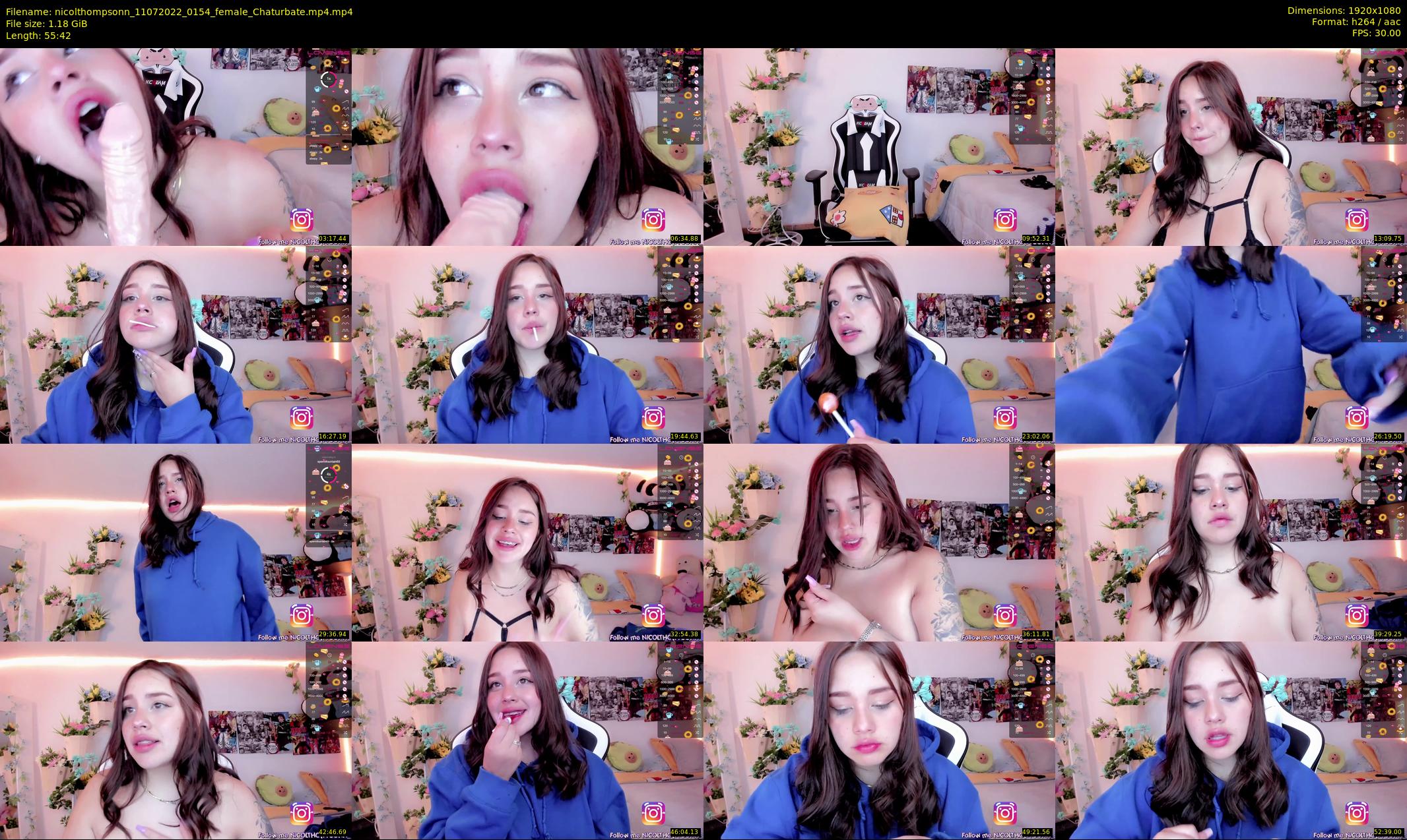 nicolthompsonn — 56 minute Chaturbate female cam show recording, 1080p, Jul 11, 2022