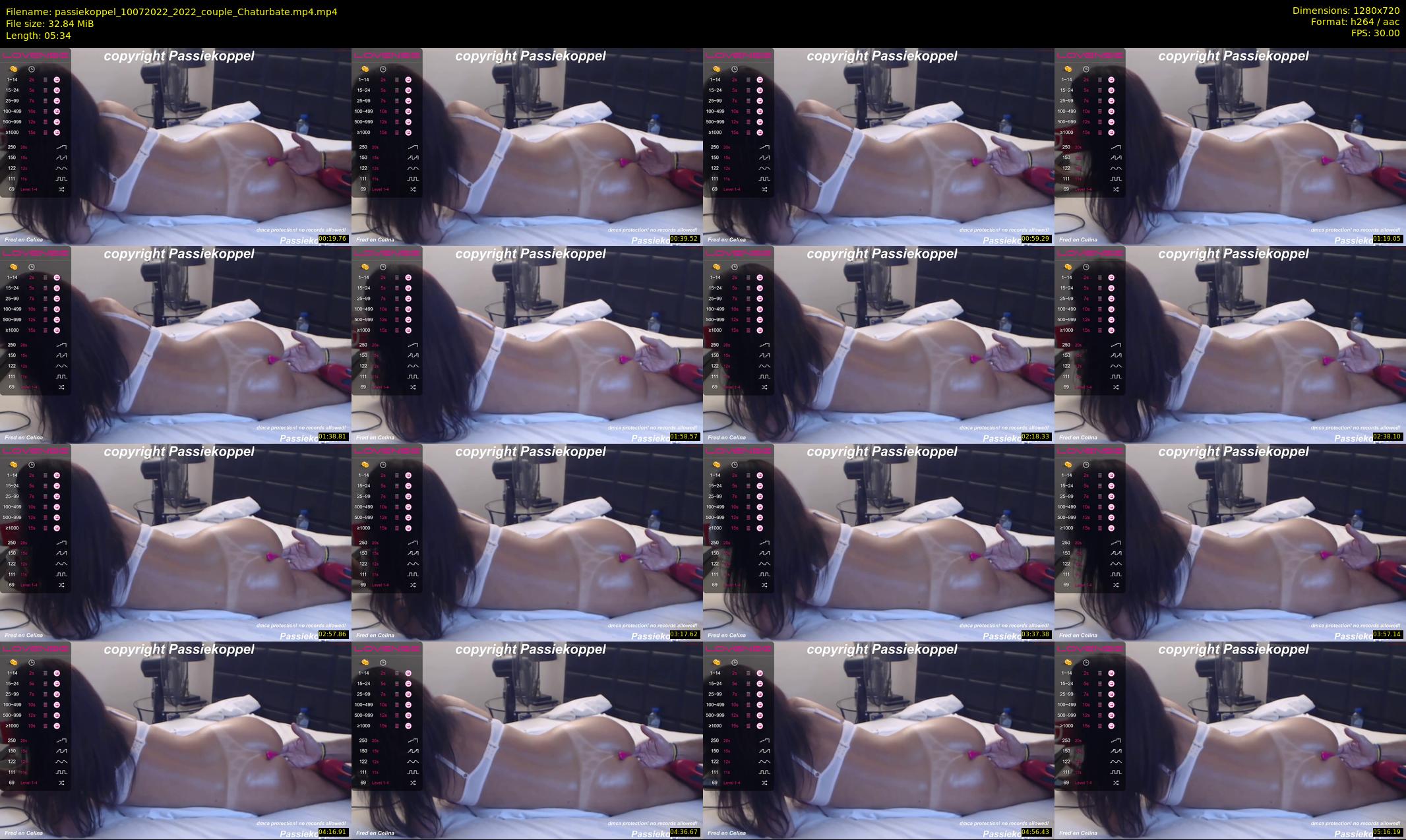 passiekoppel — 6 minute Chaturbate couple cam show recording, 720p, Jul 10, 2022