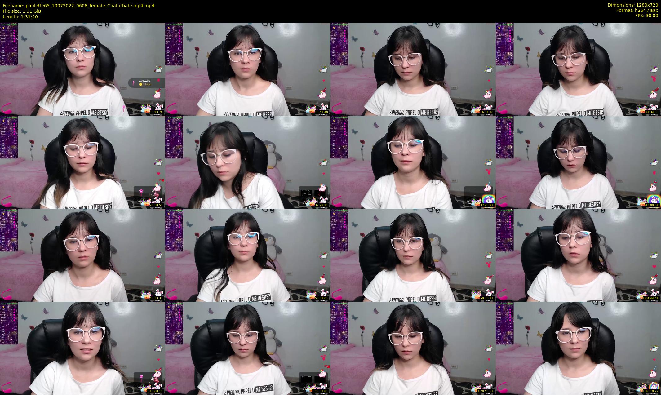 paulette65 — 92 minute Chaturbate female cam show recording, 720p, Jul 10, 2022