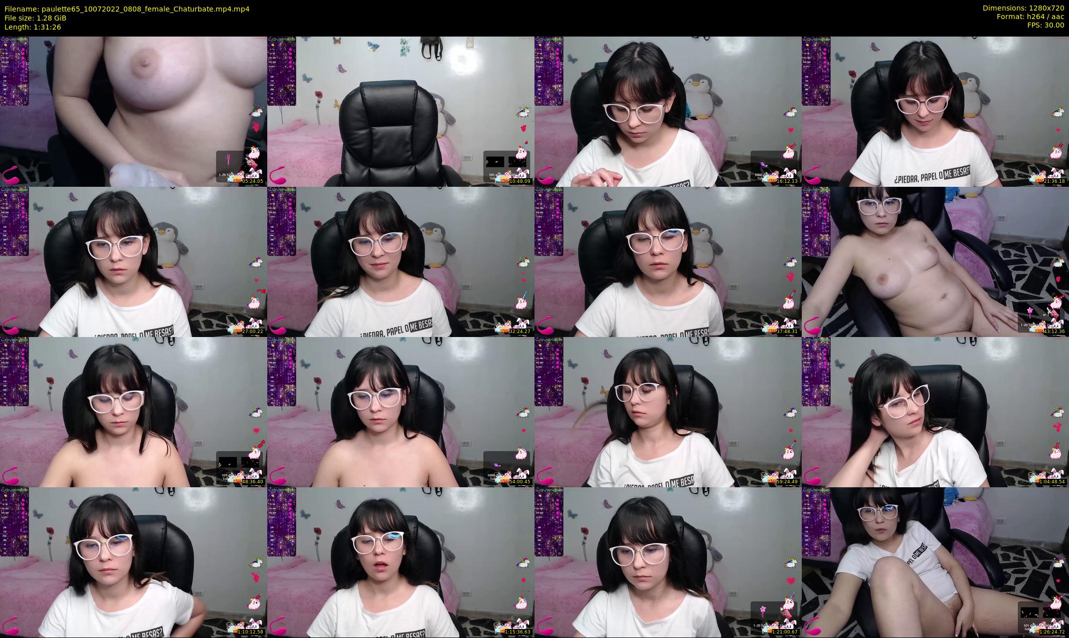 paulette65 — 92 minute Chaturbate female cam show recording, 720p, Jul 10, 2022