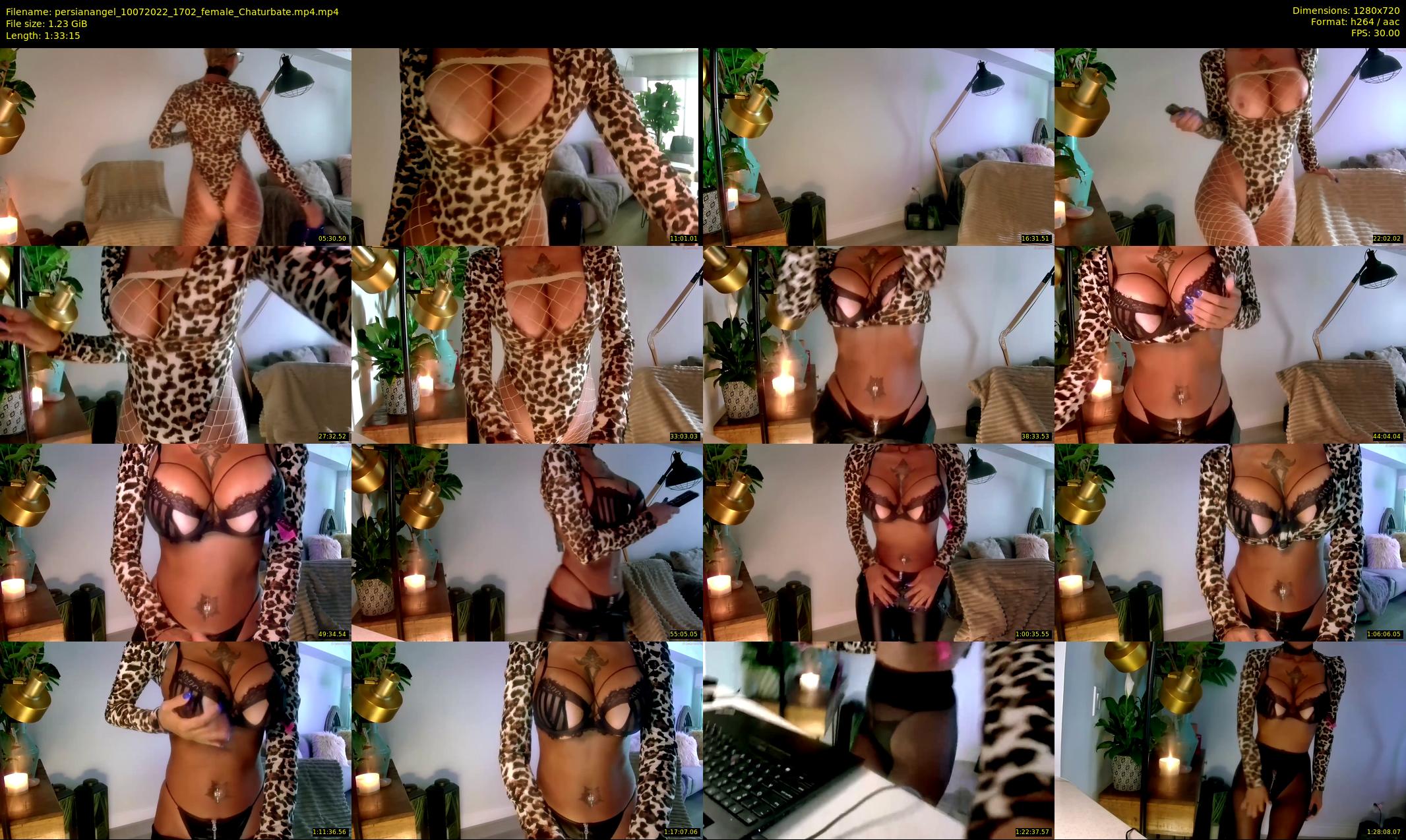persianangel — 94 minute Chaturbate female cam show recording, 720p, Jul 10, 2022