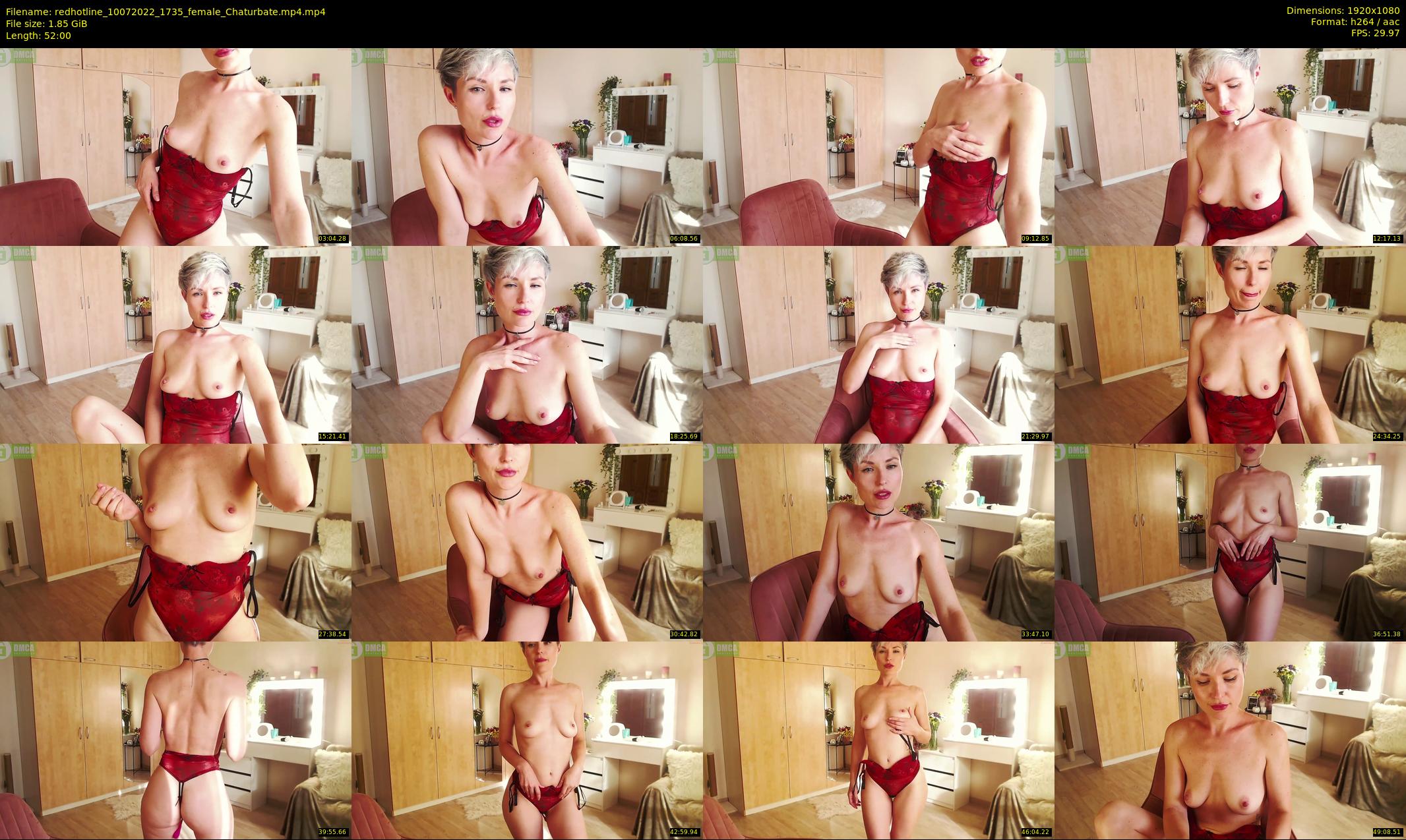 redhotline — 52 minute Chaturbate female cam show recording, 1080p, Jul 10, 2022