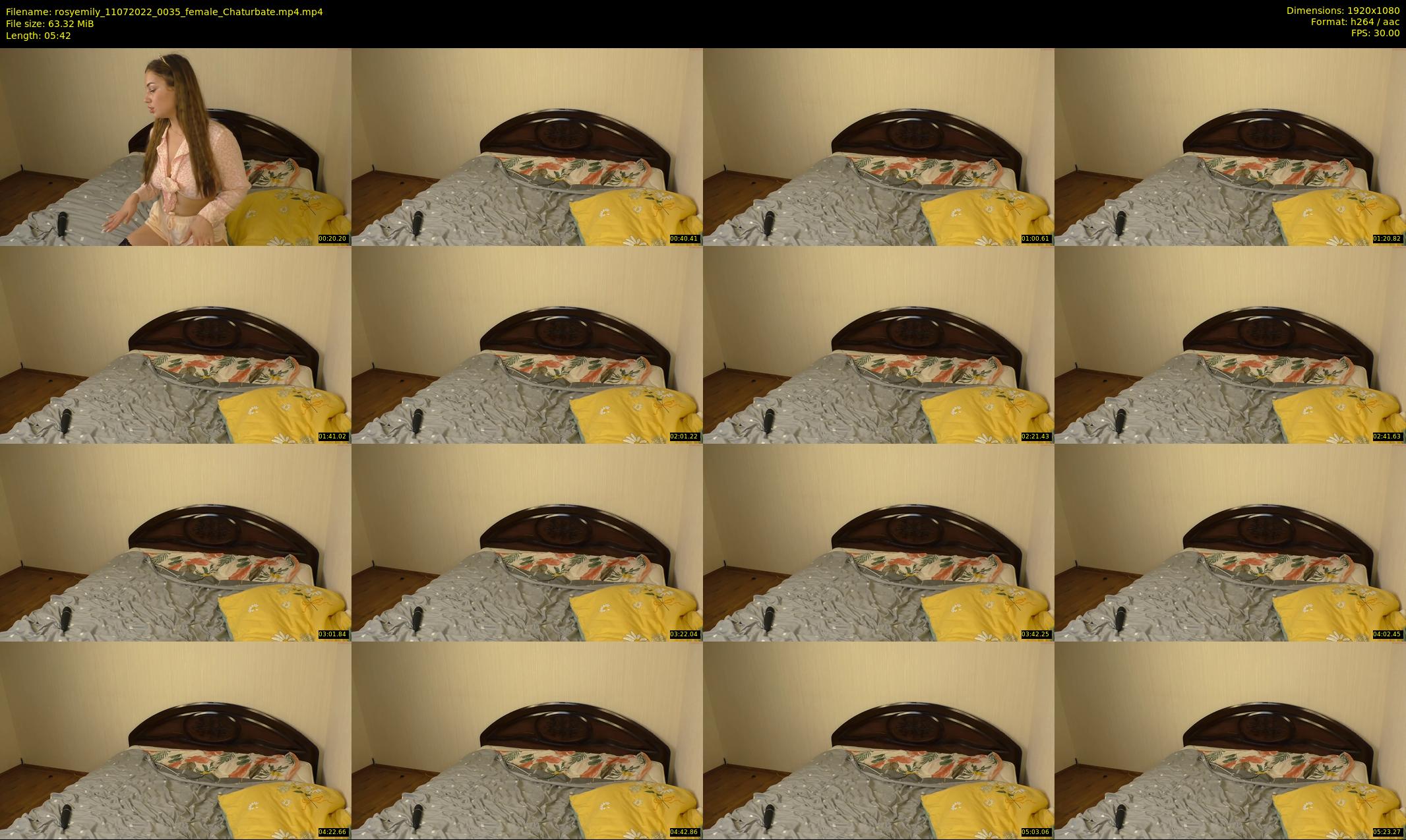 rosyemily — 6 minute Chaturbate female cam show recording, 1080p, Jul 11, 2022
