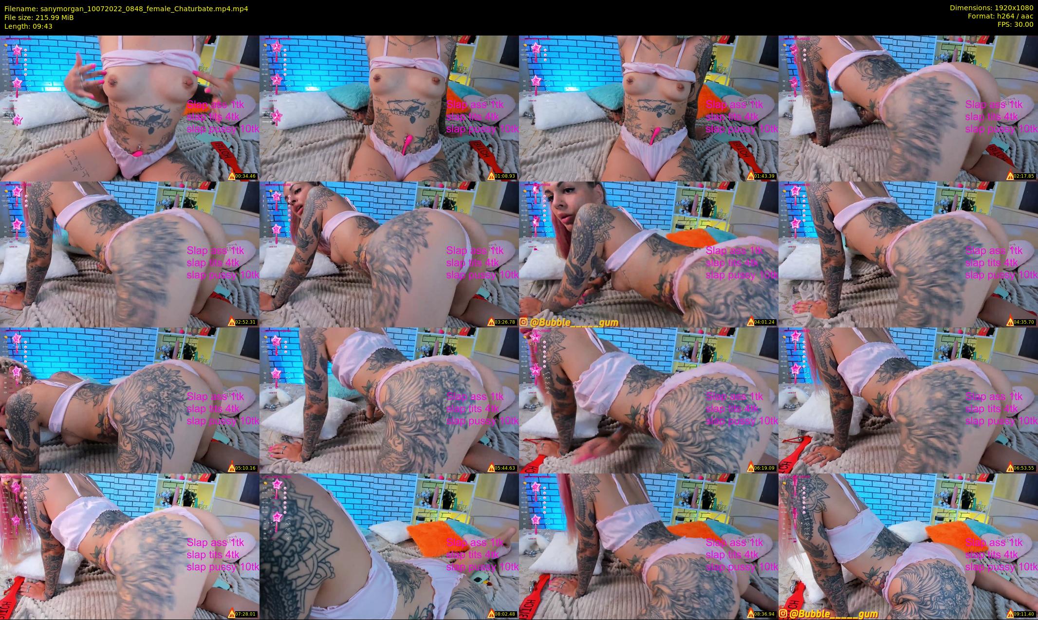 sanymorgan — 10 minute Chaturbate couple cam show recording, 1080p, Jul 10, 2022
