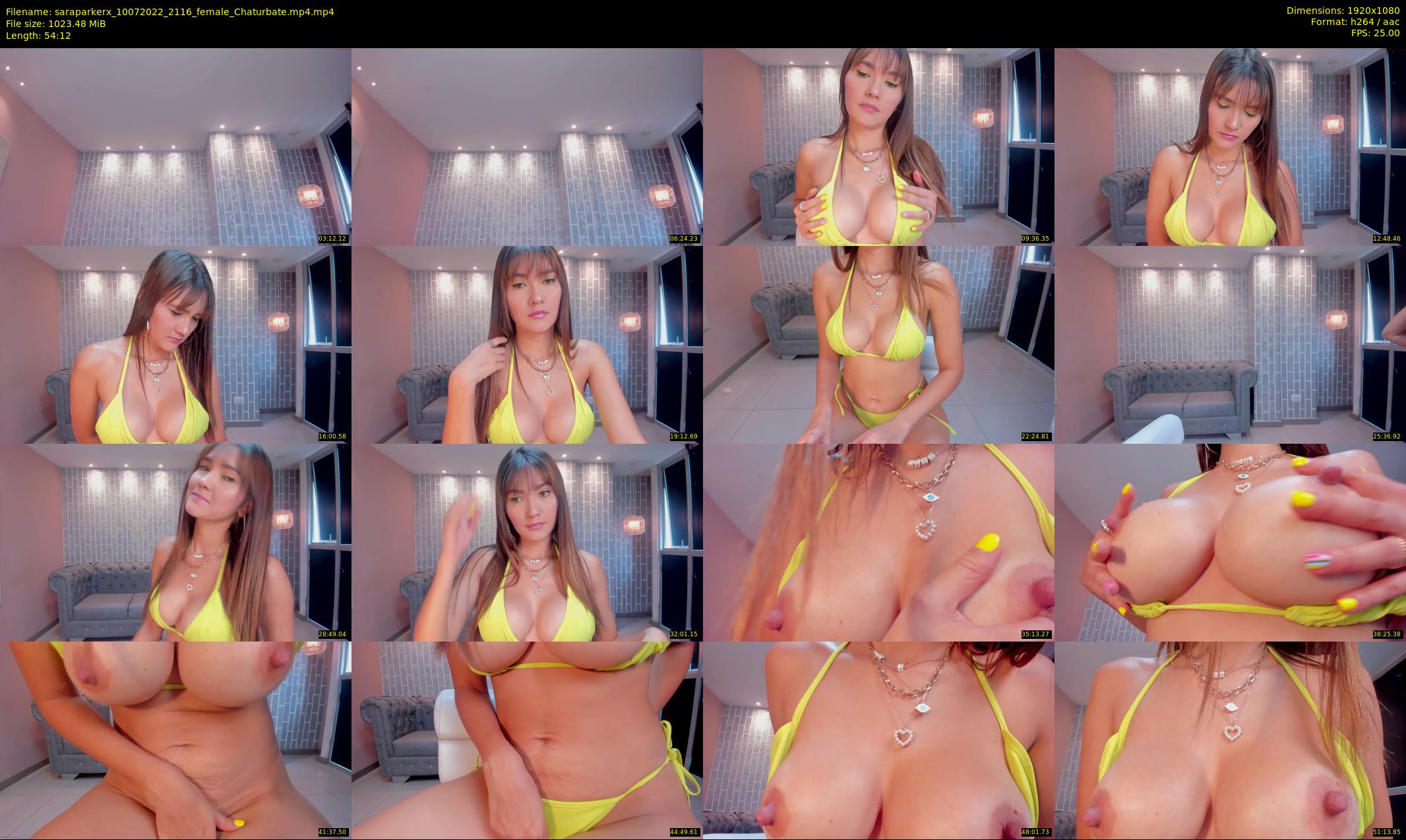 saraparkerx — 55 minute Chaturbate female cam show recording, 1080p, Jul 10, 2022