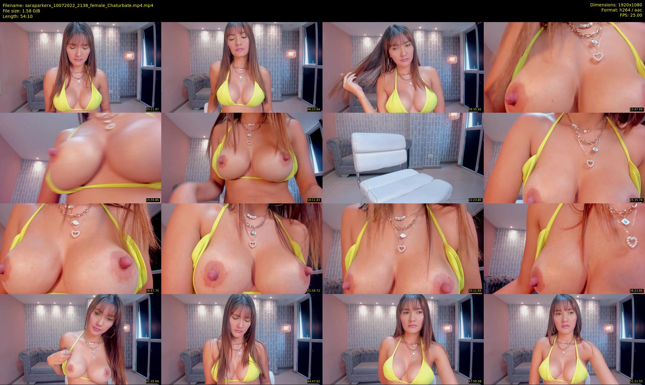 saraparkerx — 55 minute Chaturbate female cam show recording, 1080p, Jul 10, 2022