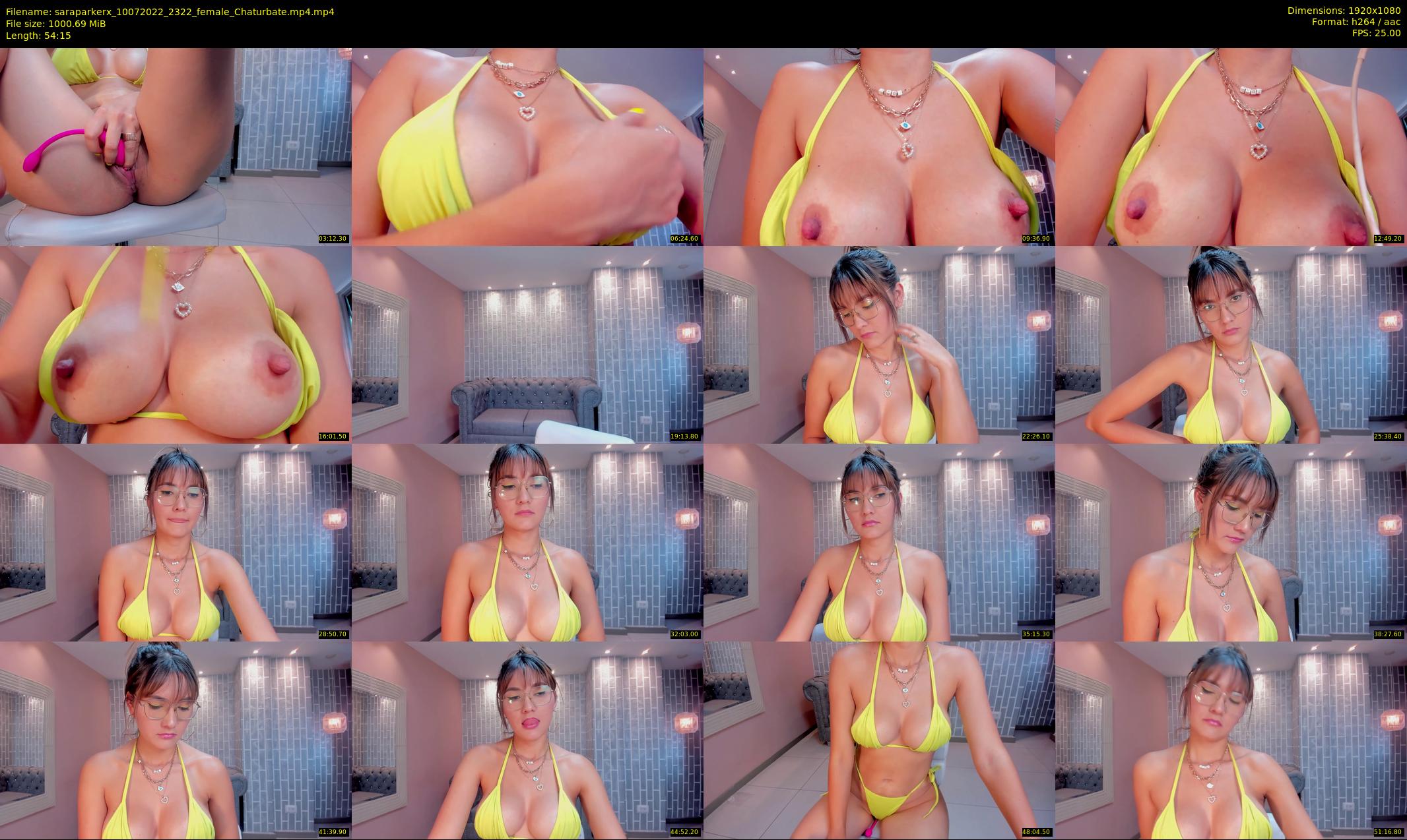 saraparkerx — 55 minute Chaturbate female cam show recording, 1080p, Jul 10, 2022