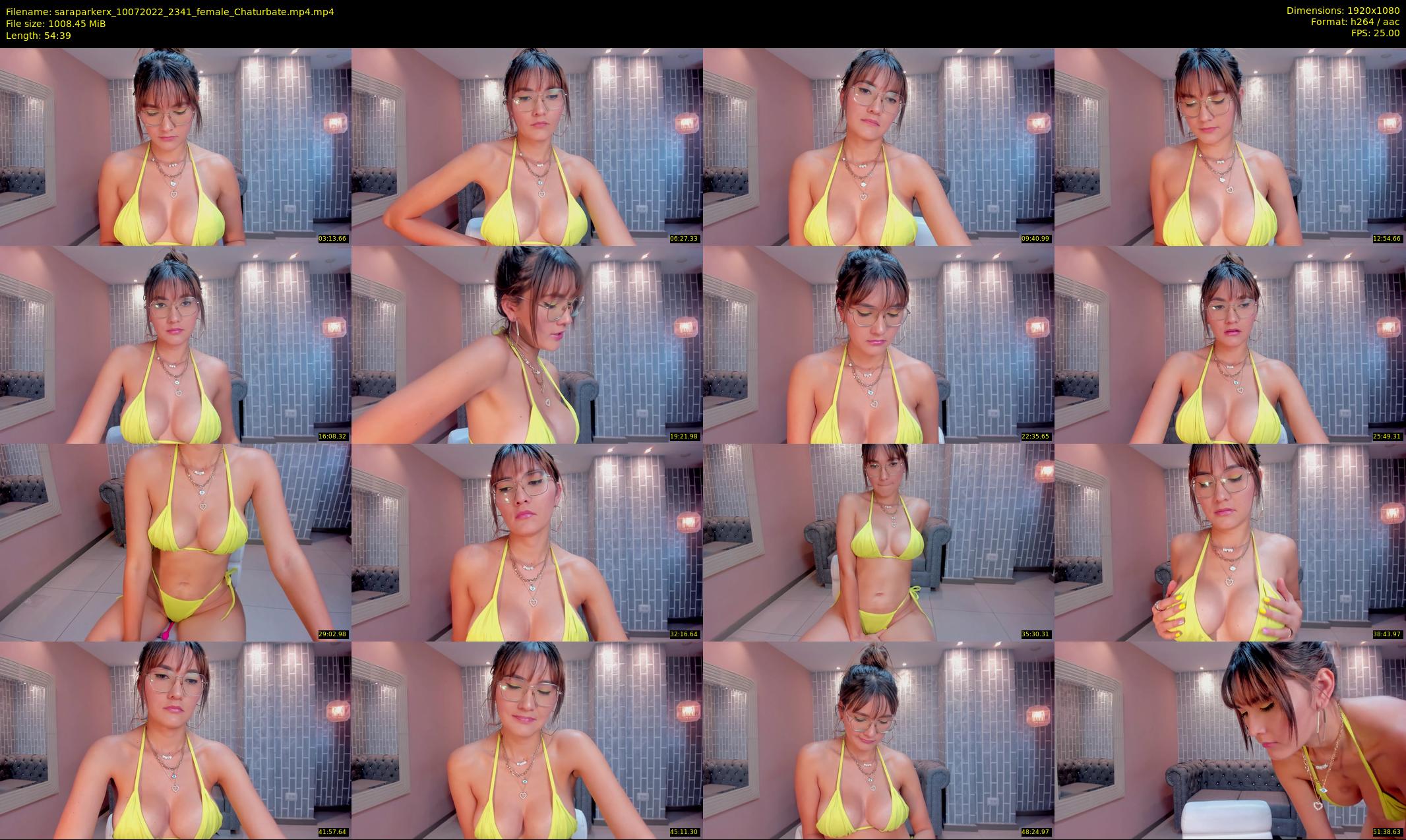 saraparkerx — 55 minute Chaturbate female cam show recording, 1080p, Jul 10, 2022