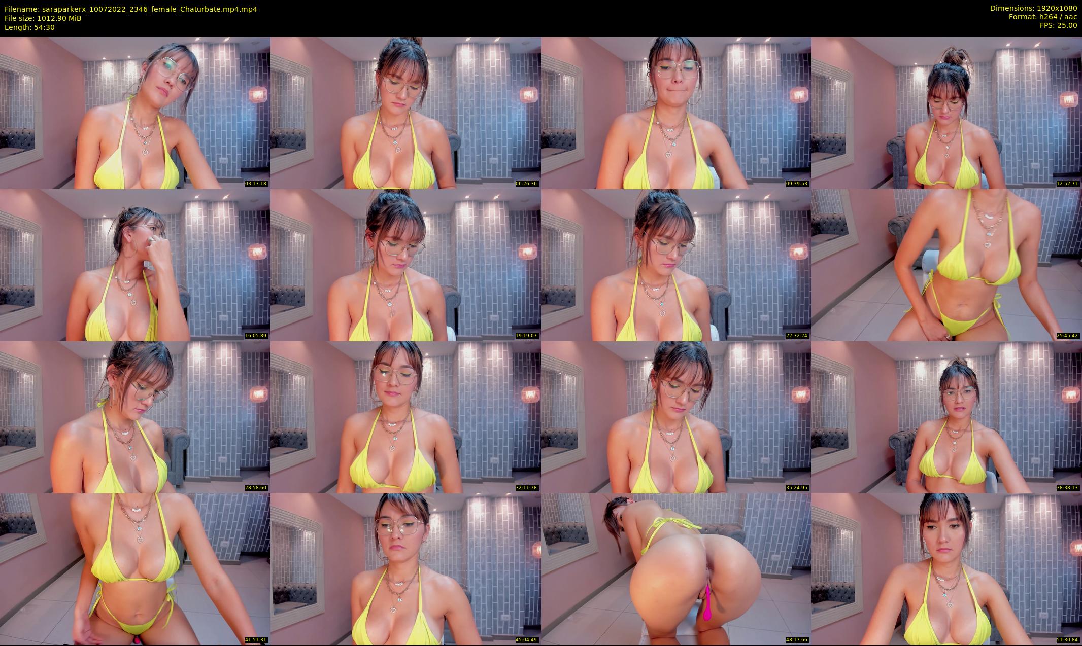 saraparkerx — 55 minute Chaturbate female cam show recording, 1080p, Jul 10, 2022