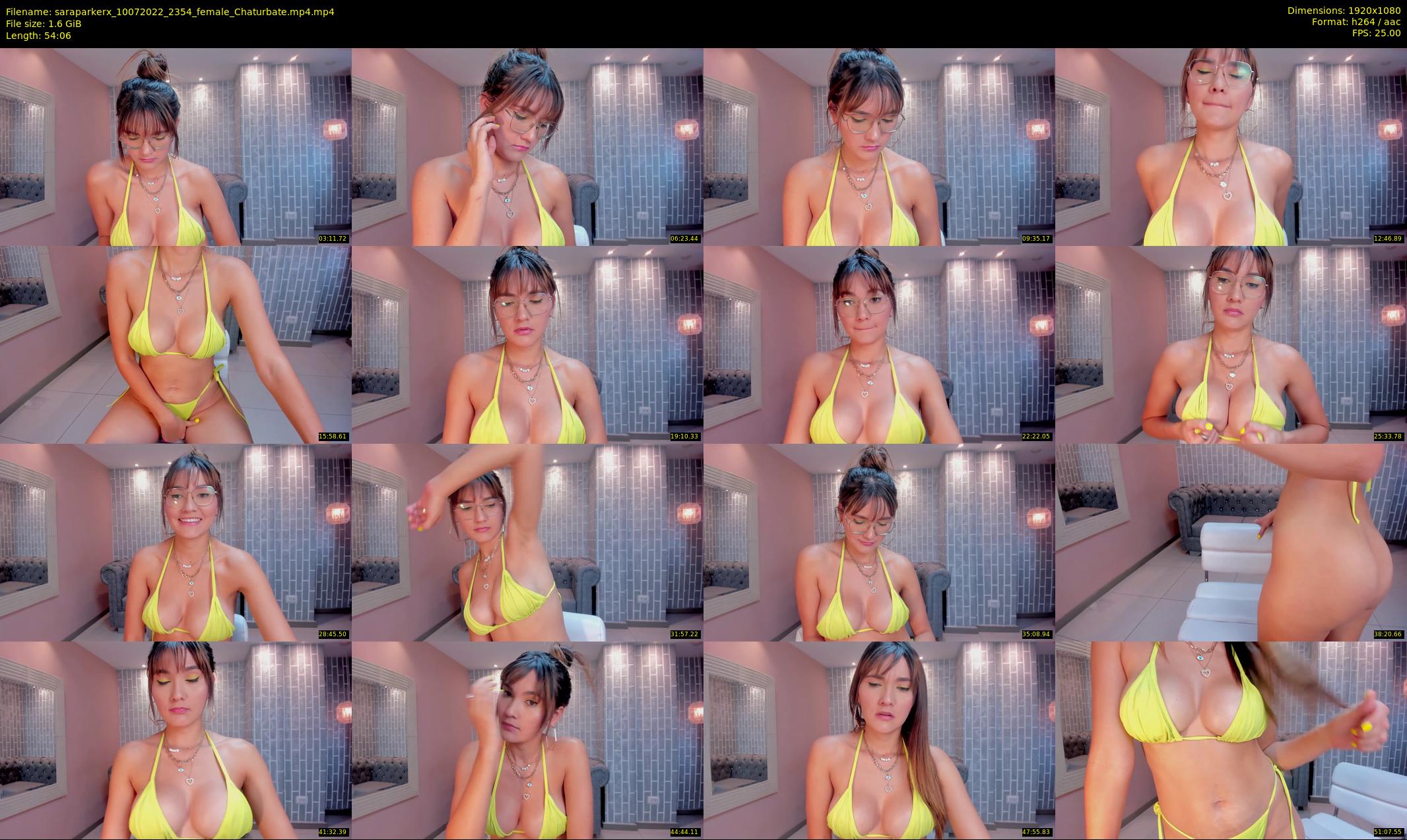 saraparkerx — 55 minute Chaturbate female cam show recording, 1080p, Jul 10, 2022