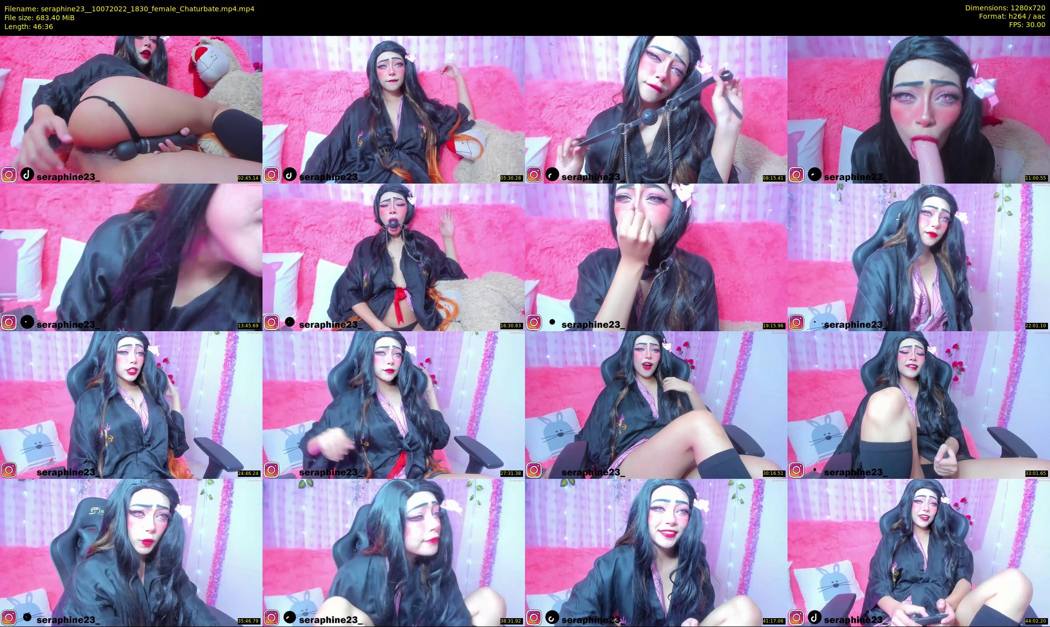 seraphine23_ — 47 minute Chaturbate female cam show recording, 720p, Jul 10, 2022
