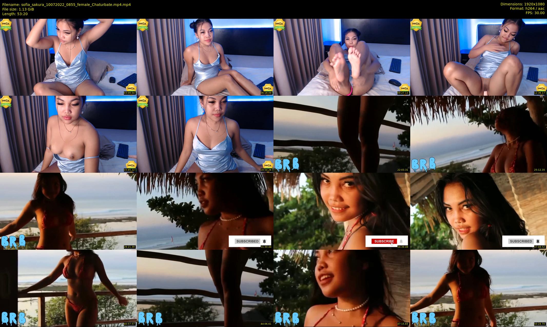 sofia_sakura — 54 minute Chaturbate female cam show recording, 1080p, Jul 10, 2022