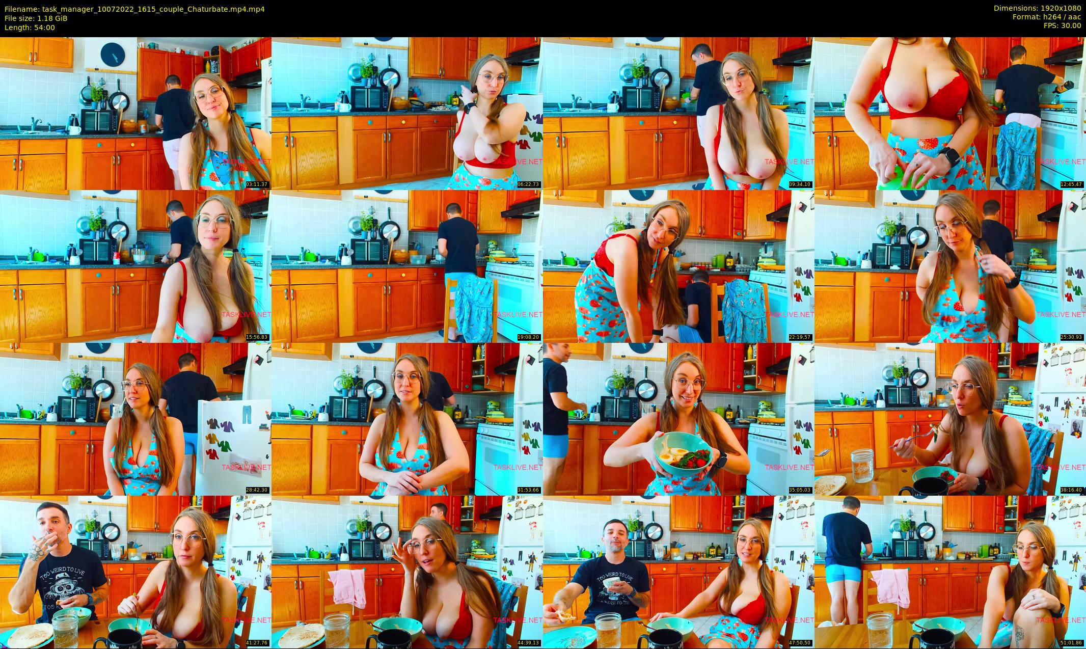 task_manager — 54 minute Chaturbate couple cam show recording, 1080p, Jul 10, 2022
