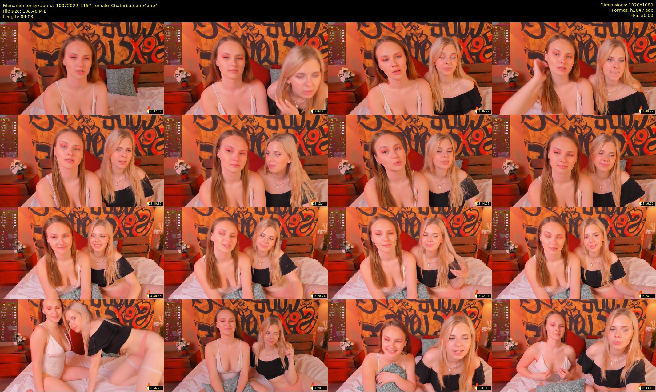 tonsykaprina — 10 minute Chaturbate couple cam show recording, 1080p, Jul 10, 2022
