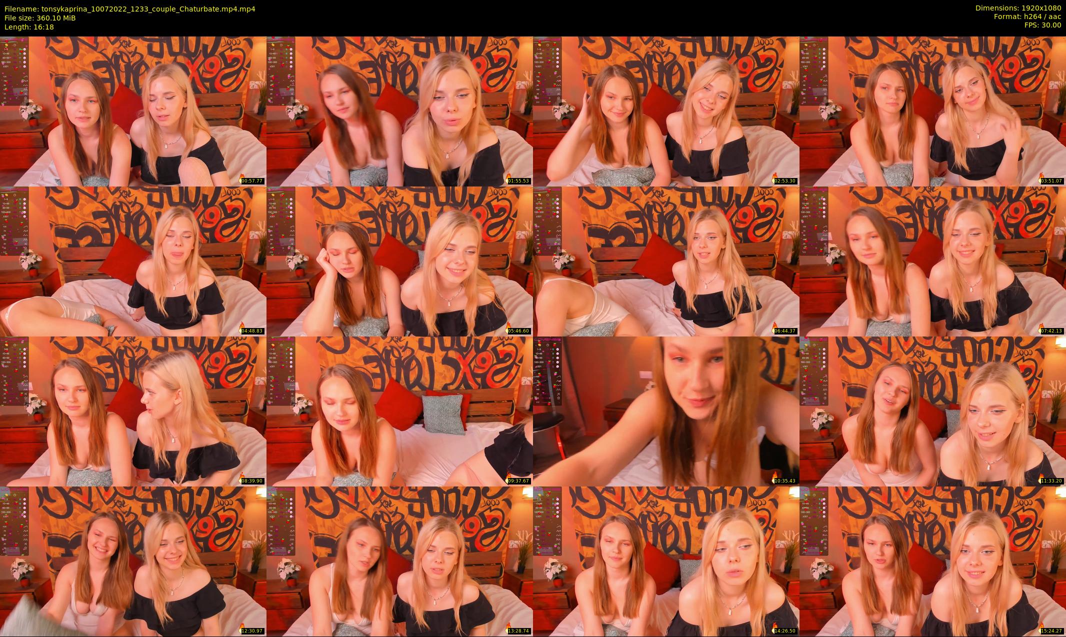 tonsykaprina — 17 minute Chaturbate couple cam show recording, 1080p, Jul 10, 2022