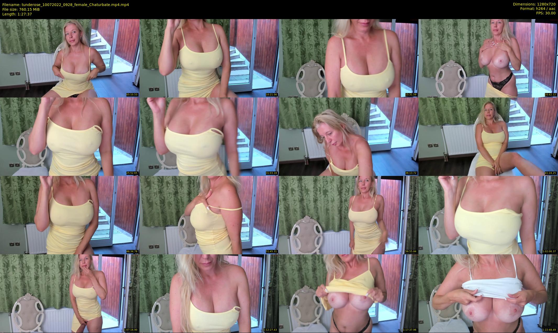 tunderose — 88 minute Chaturbate female cam show recording, 720p, Jul 10, 2022