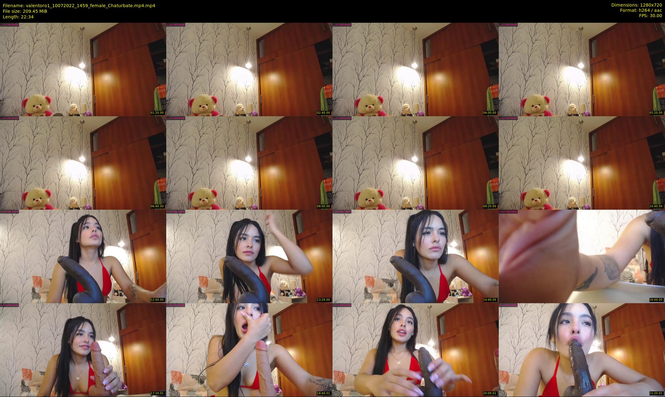 valentoro1 — 23 minute Chaturbate female cam show recording, 720p, Jul 10, 2022