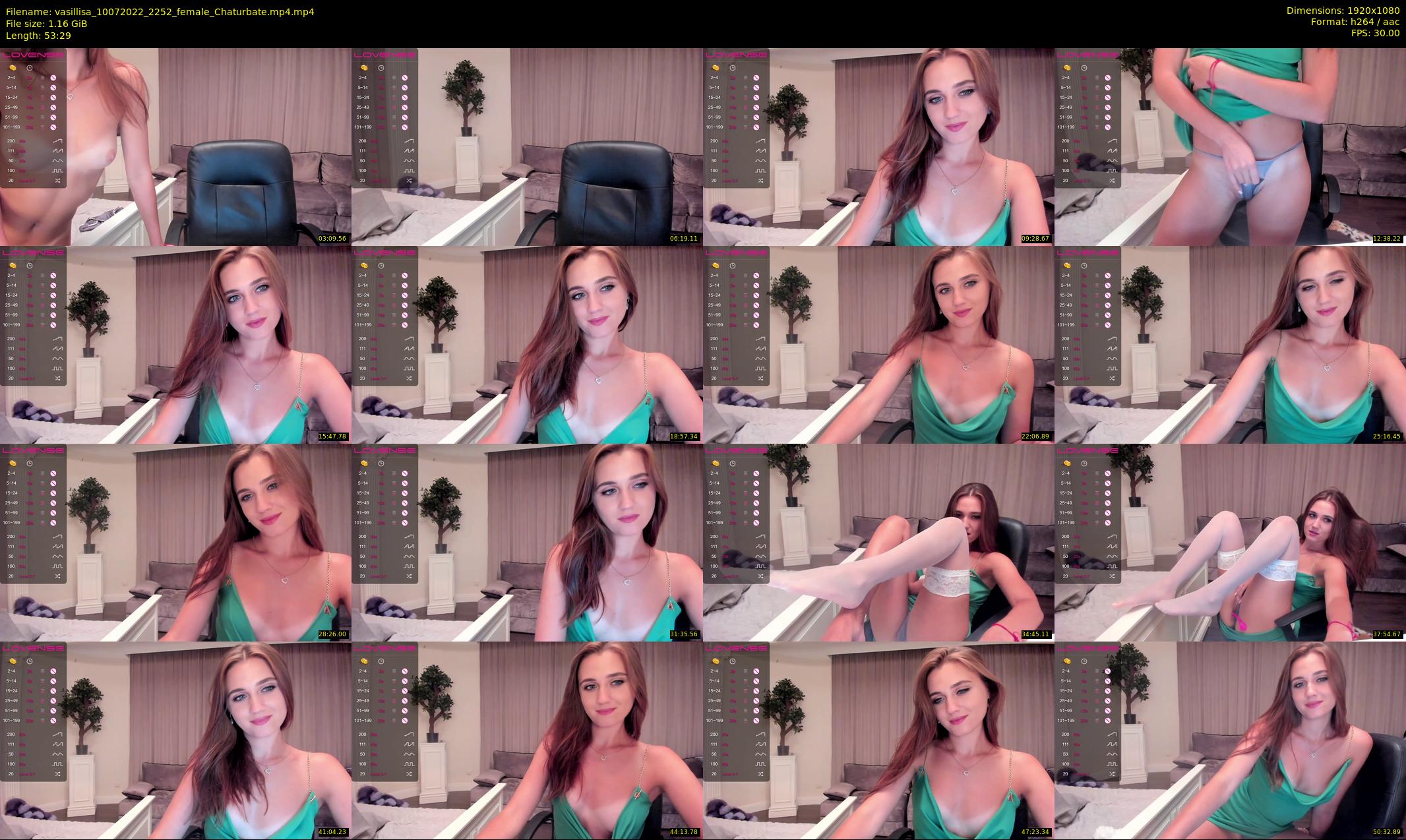 vasillisa — 54 minute Chaturbate female cam show recording, 1080p, Jul 10, 2022