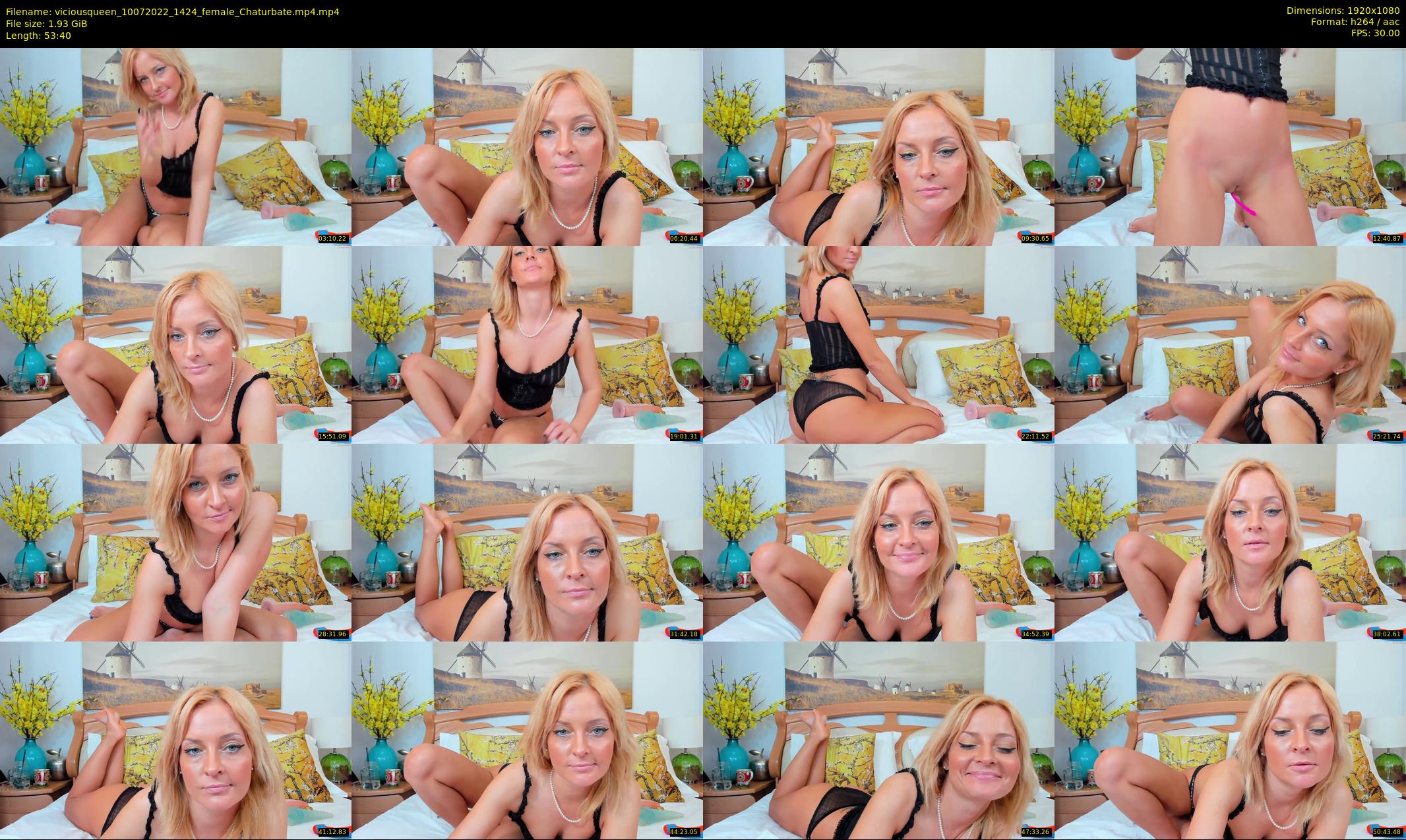 viciousqueen — 54 minute Chaturbate female cam show recording, 1080p, Jul 10, 2022