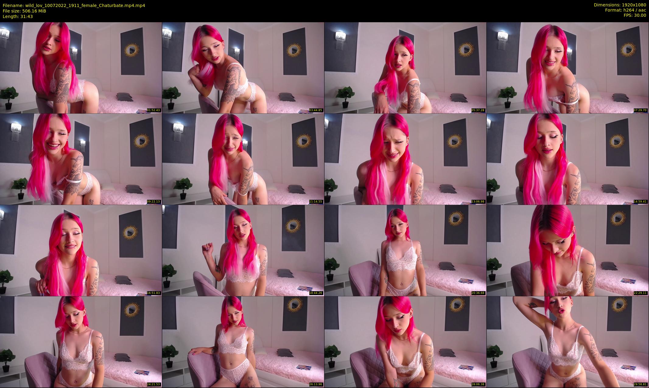 wild_lov — 32 minute Chaturbate female cam show recording, 1080p, Jul 10, 2022