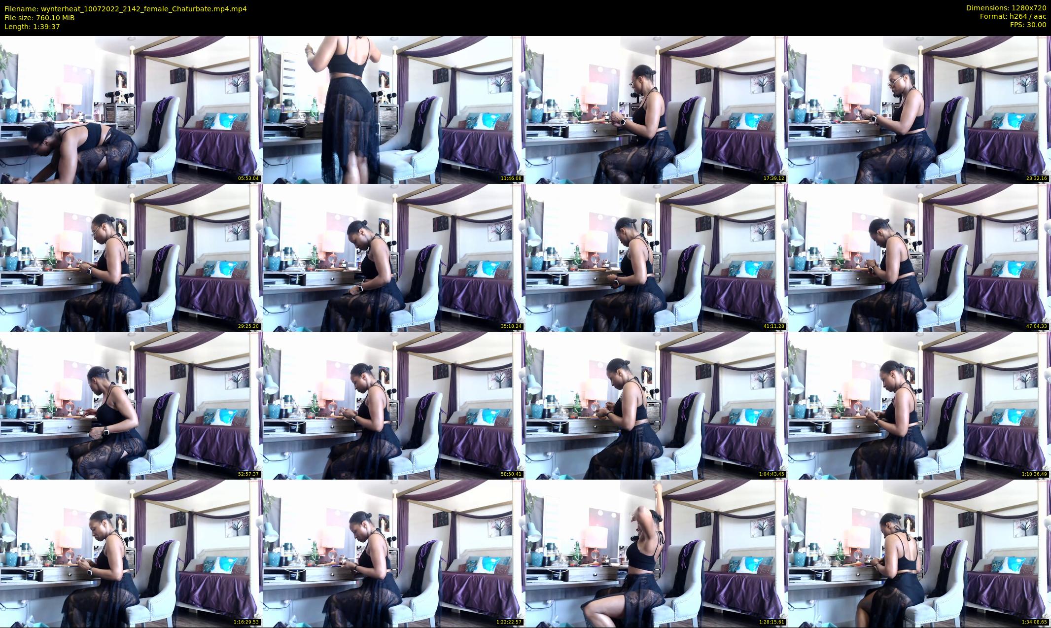 wynterheat — 100 minute Chaturbate female cam show recording, 720p, Jul 10, 2022