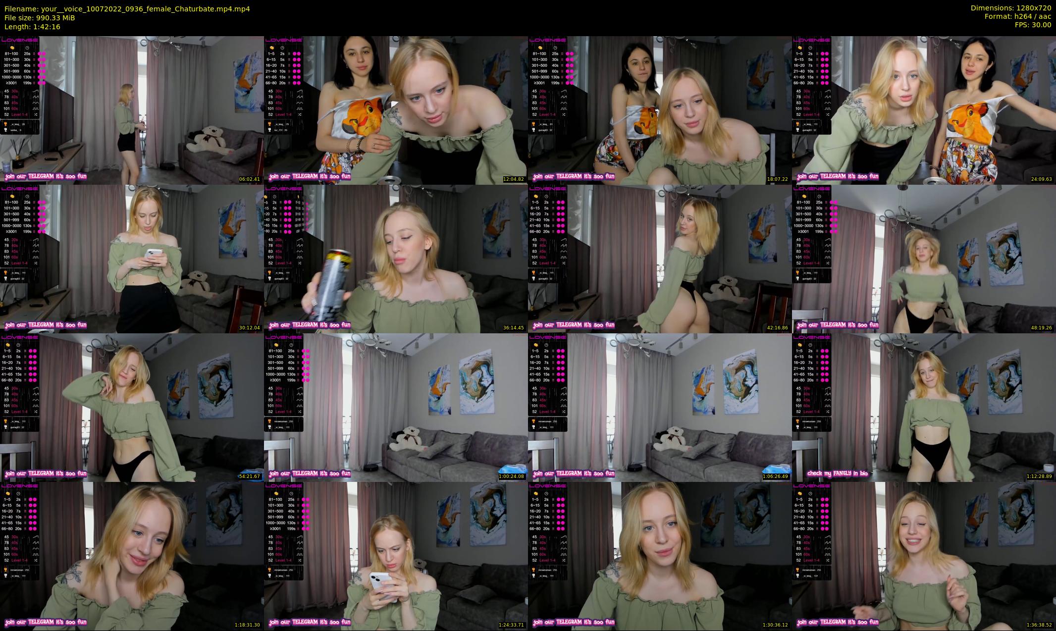 your__voice — 103 minute Chaturbate female cam show recording, 720p, Jul 10, 2022