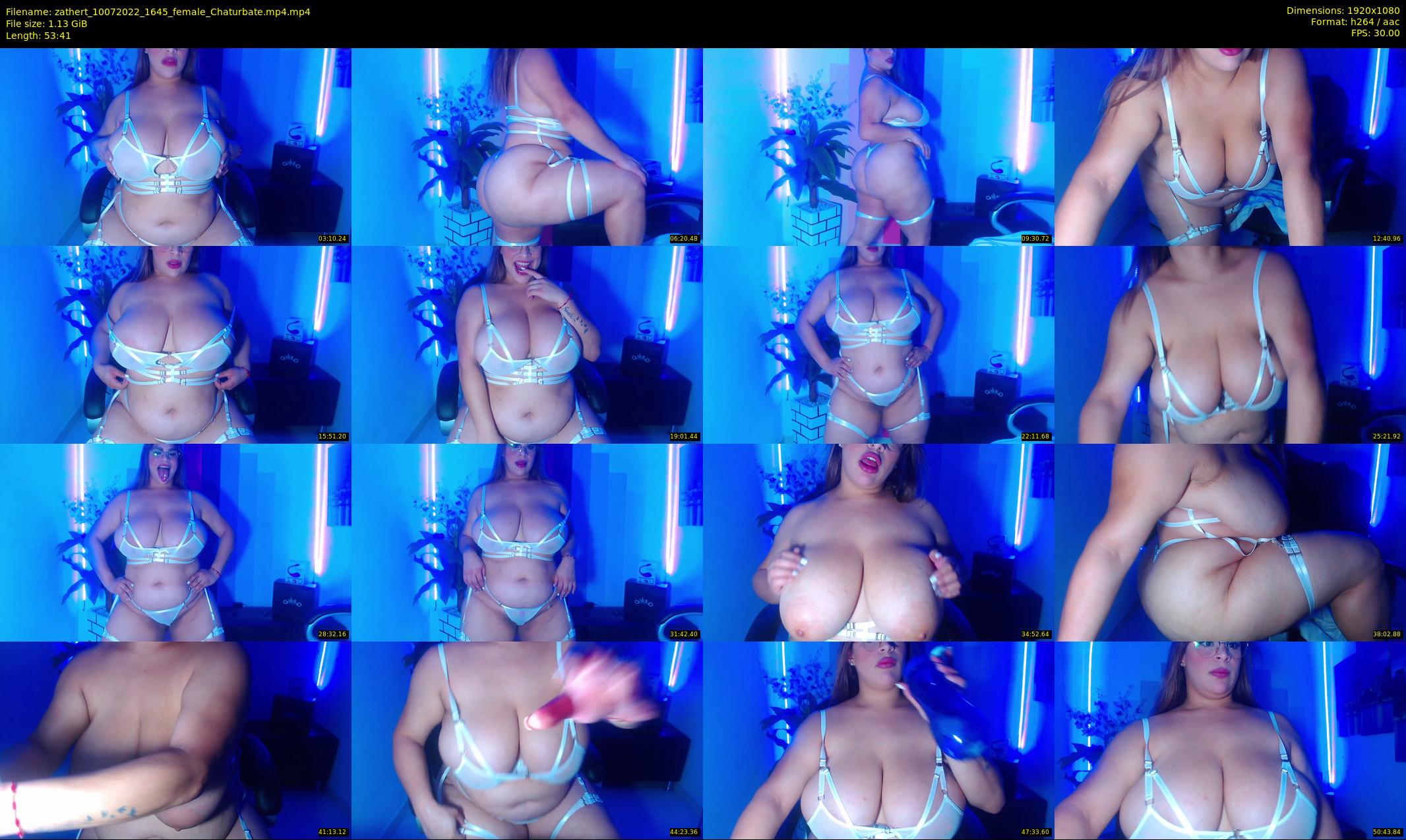 zathert — 54 minute Chaturbate female cam show recording, 1080p, Jul 10, 2022