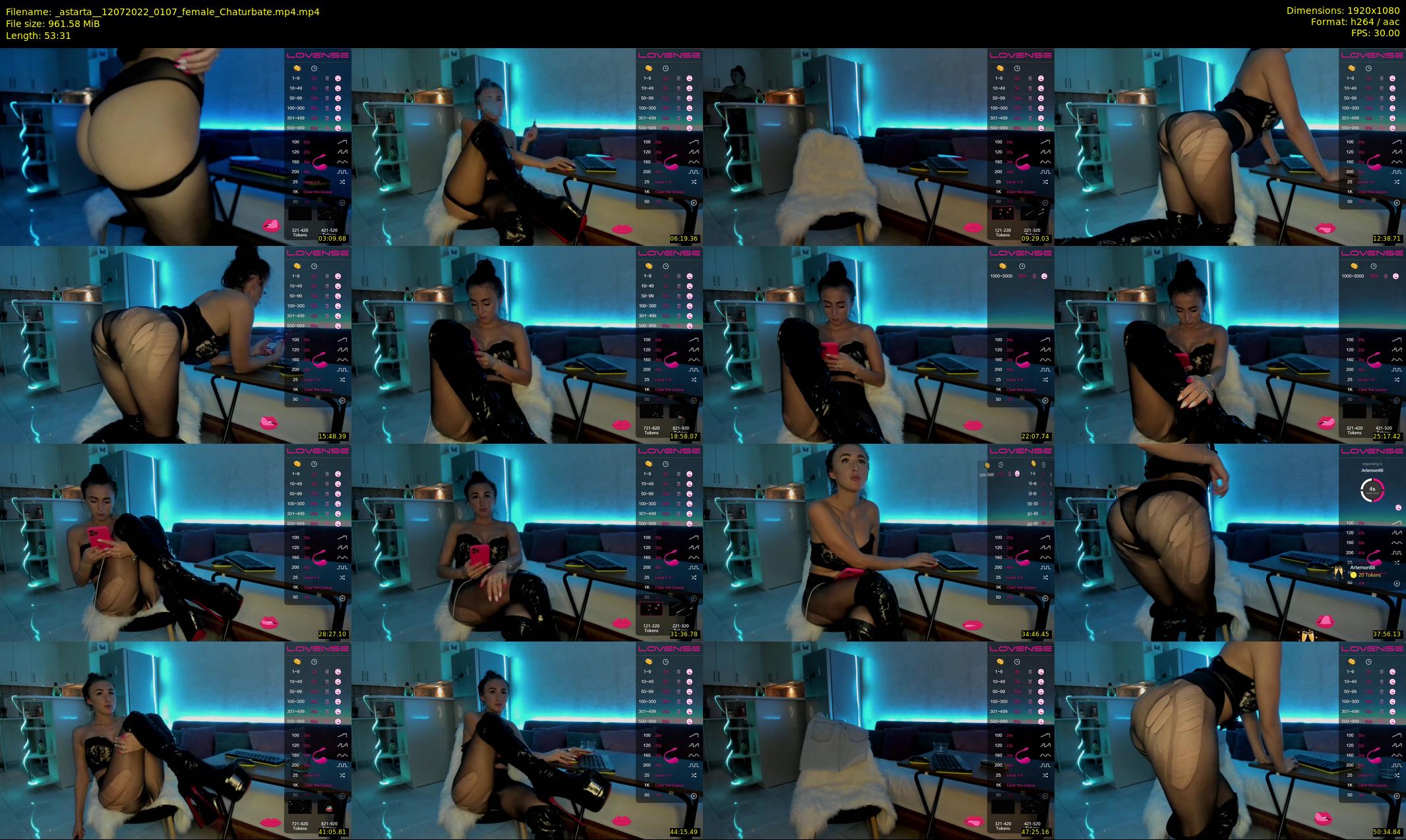 _astarta_ — 54 minute Chaturbate female cam show recording, 1080p, Jul 12, 2022