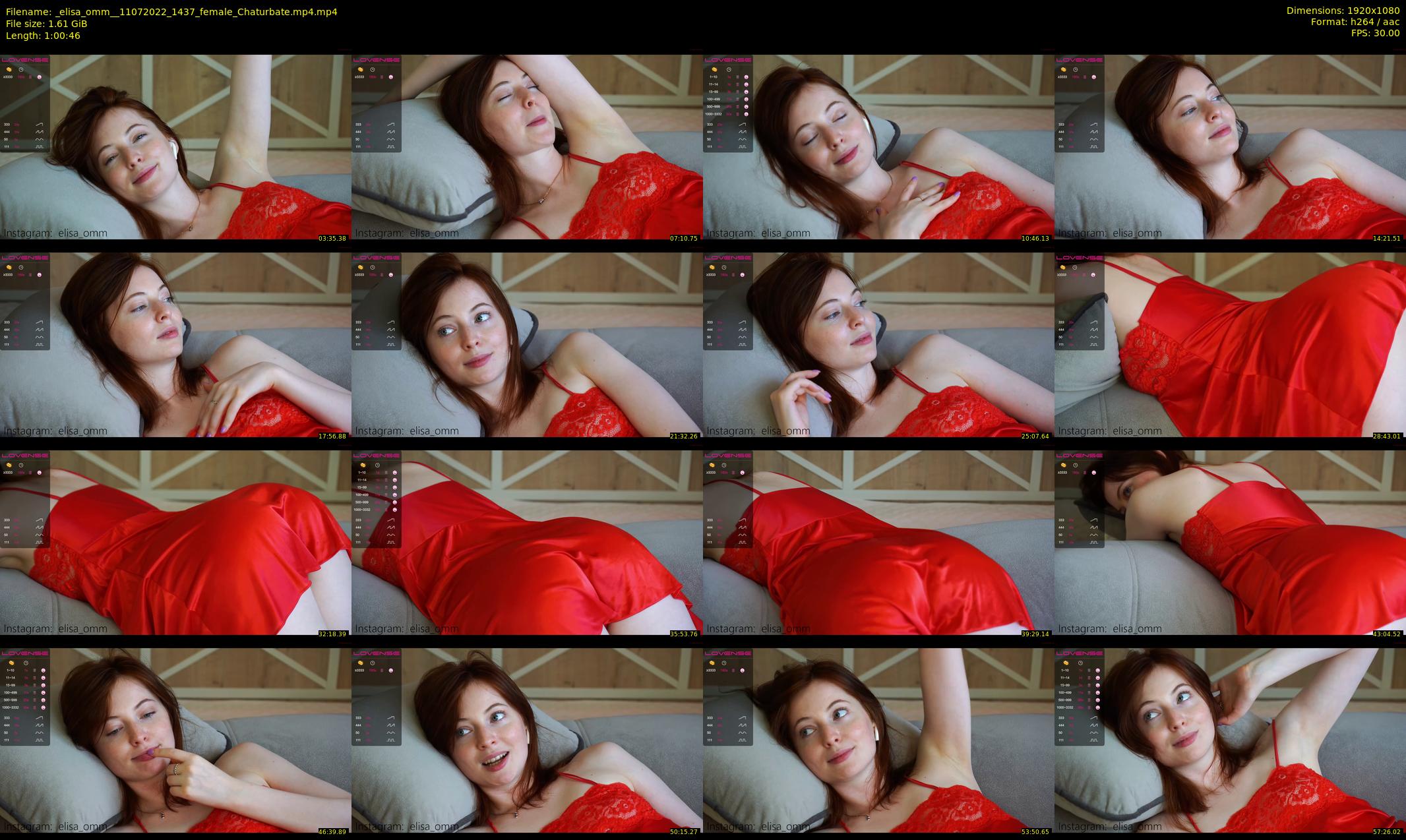 _elisa_omm_ — 61 minute Chaturbate female cam show recording, 1080p, Jul 11, 2022