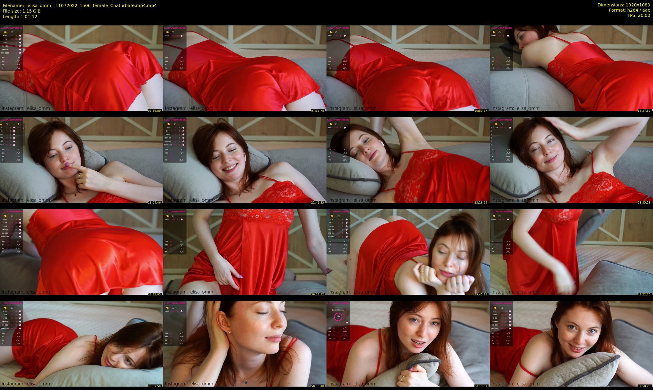 _elisa_omm_ — 62 minute Chaturbate female cam show recording, 1080p, Jul 11, 2022